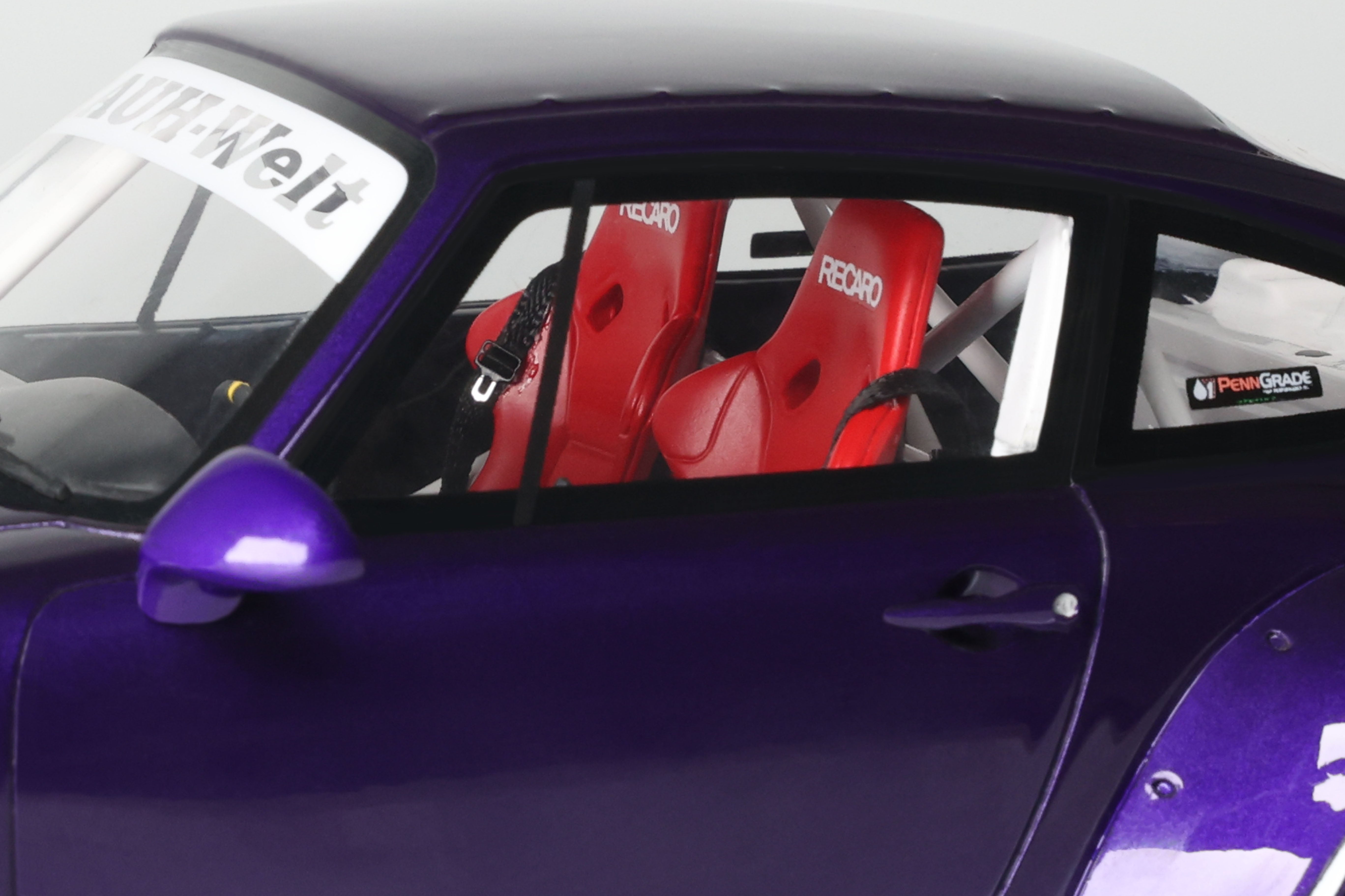 GT Spirit 1:18 Scale Resin,  2015 Porsche 911 RWB ARMY GIRL, PURPLE  - GT562