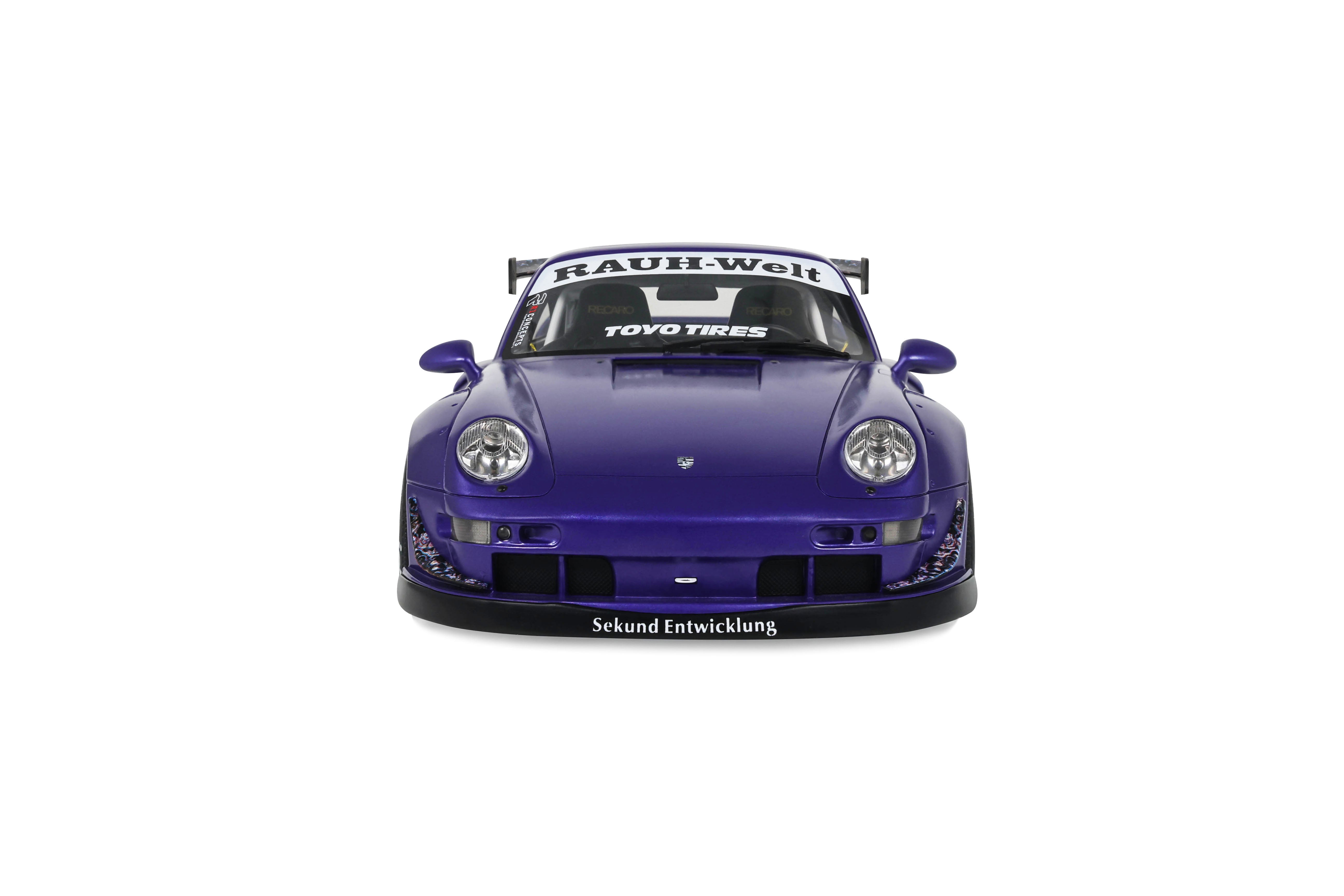 GT Spirit 1:18 Scale Resin, 2024 PORSCHE 911 RWB SON GOKU, PURPLE - GT571
