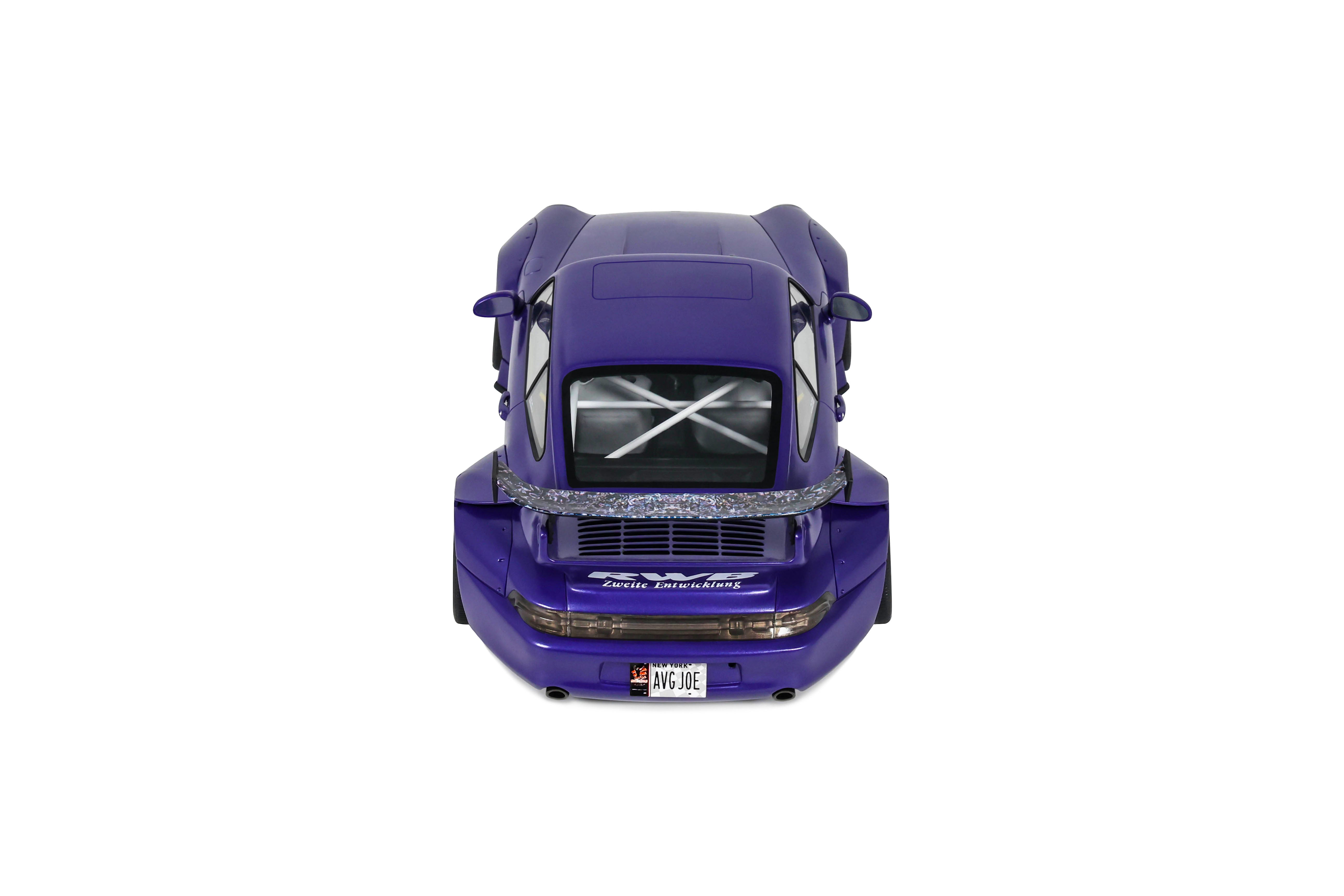 GT Spirit 1:18 Scale Resin, 2024 PORSCHE 911 RWB SON GOKU, PURPLE - GT571