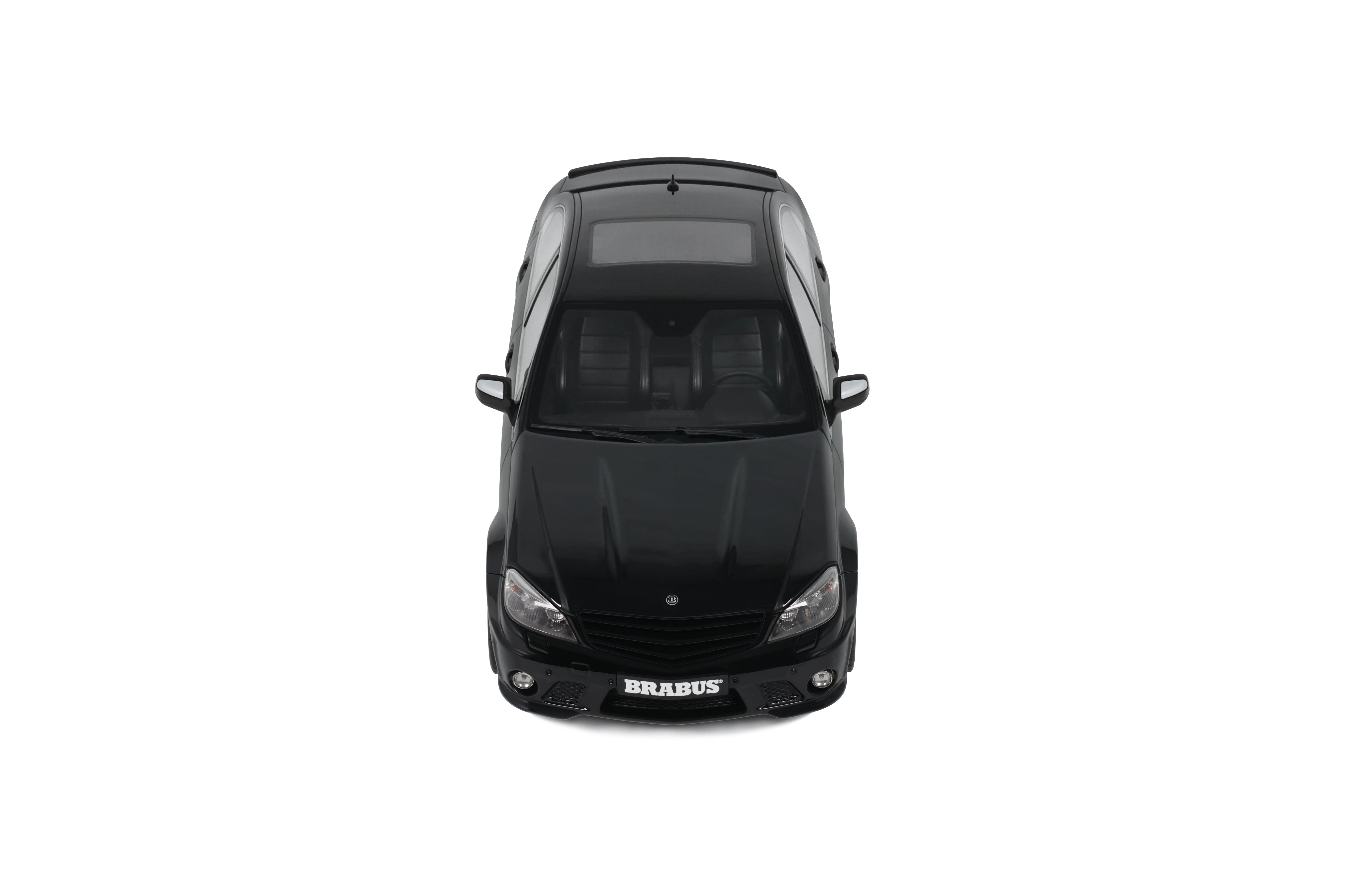 GT Spirit 1:18 Scale Resin, 2008 BRABUS B63S Mercedes Benz C63 AMG, OBSIDIAN BLACK - GT582
