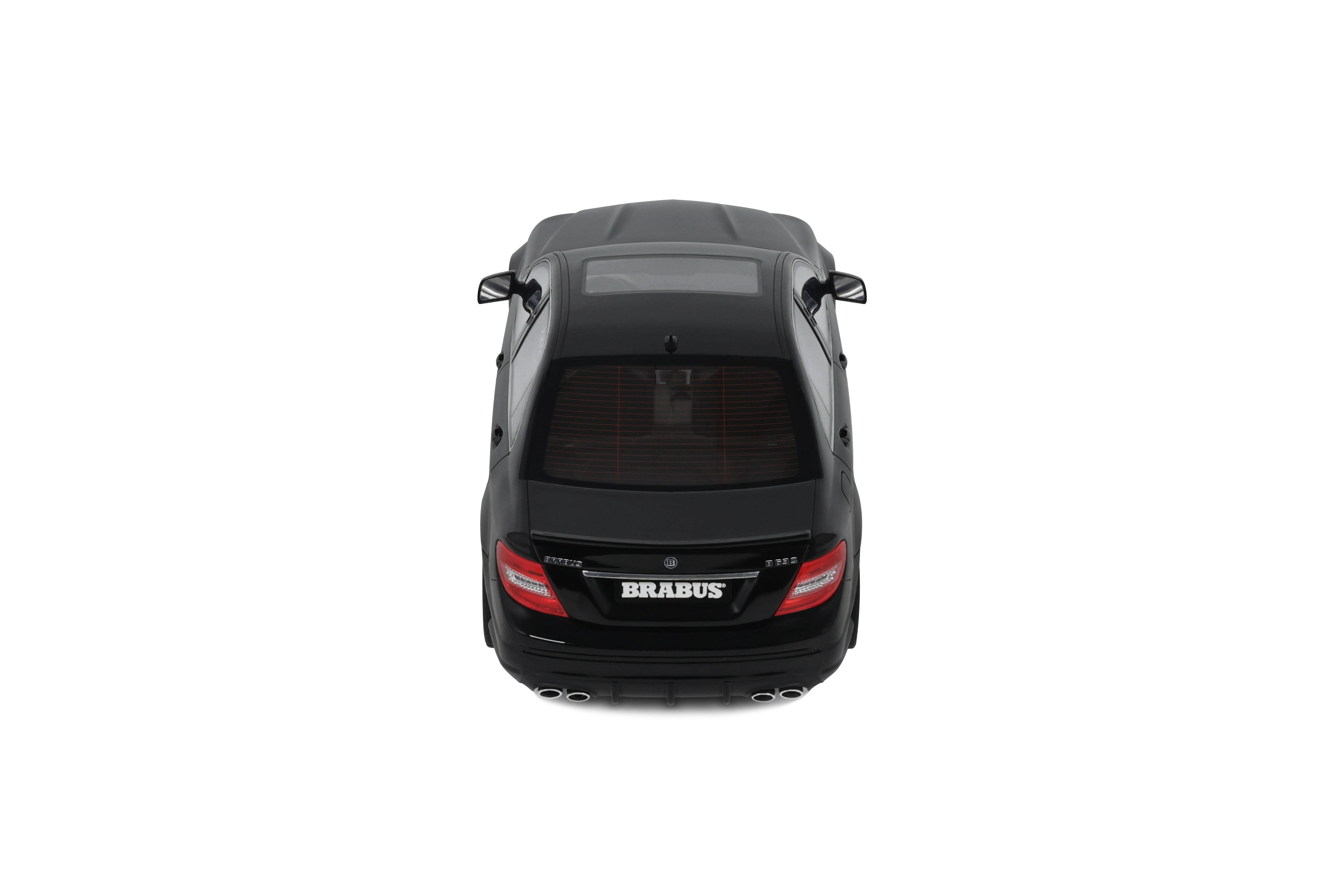GT Spirit 1:18 Scale Resin, 2008 BRABUS B63S Mercedes Benz C63 AMG, OBSIDIAN BLACK - GT582