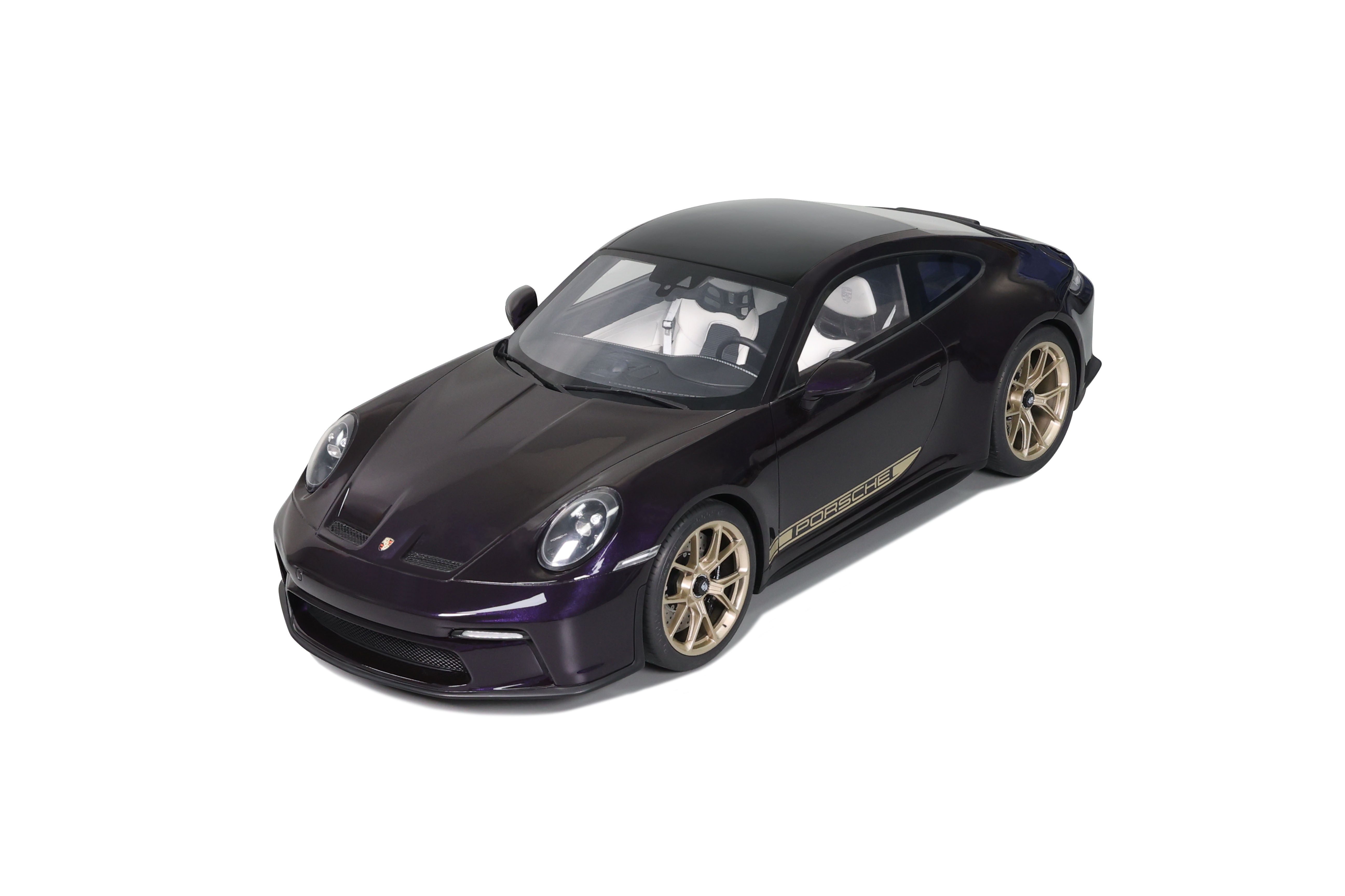 GT Spirit 1:12 Scale Resin, 2021 PORSCHE 911 [992] GT3  TOURING, PURPLE - GT937