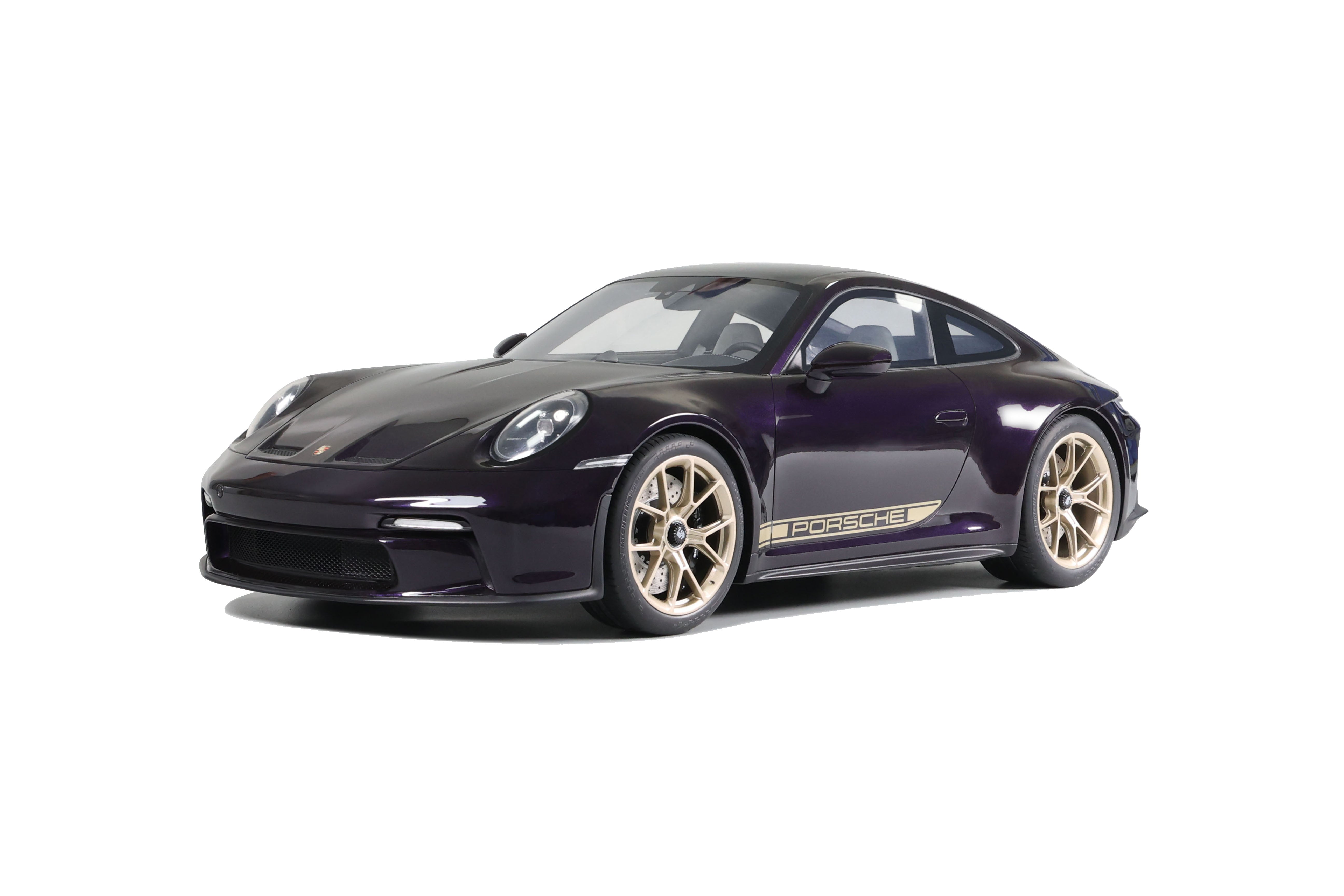 GT Spirit 1:12 Scale Resin, 2021 PORSCHE 911 [992] GT3  TOURING, PURPLE - GT937