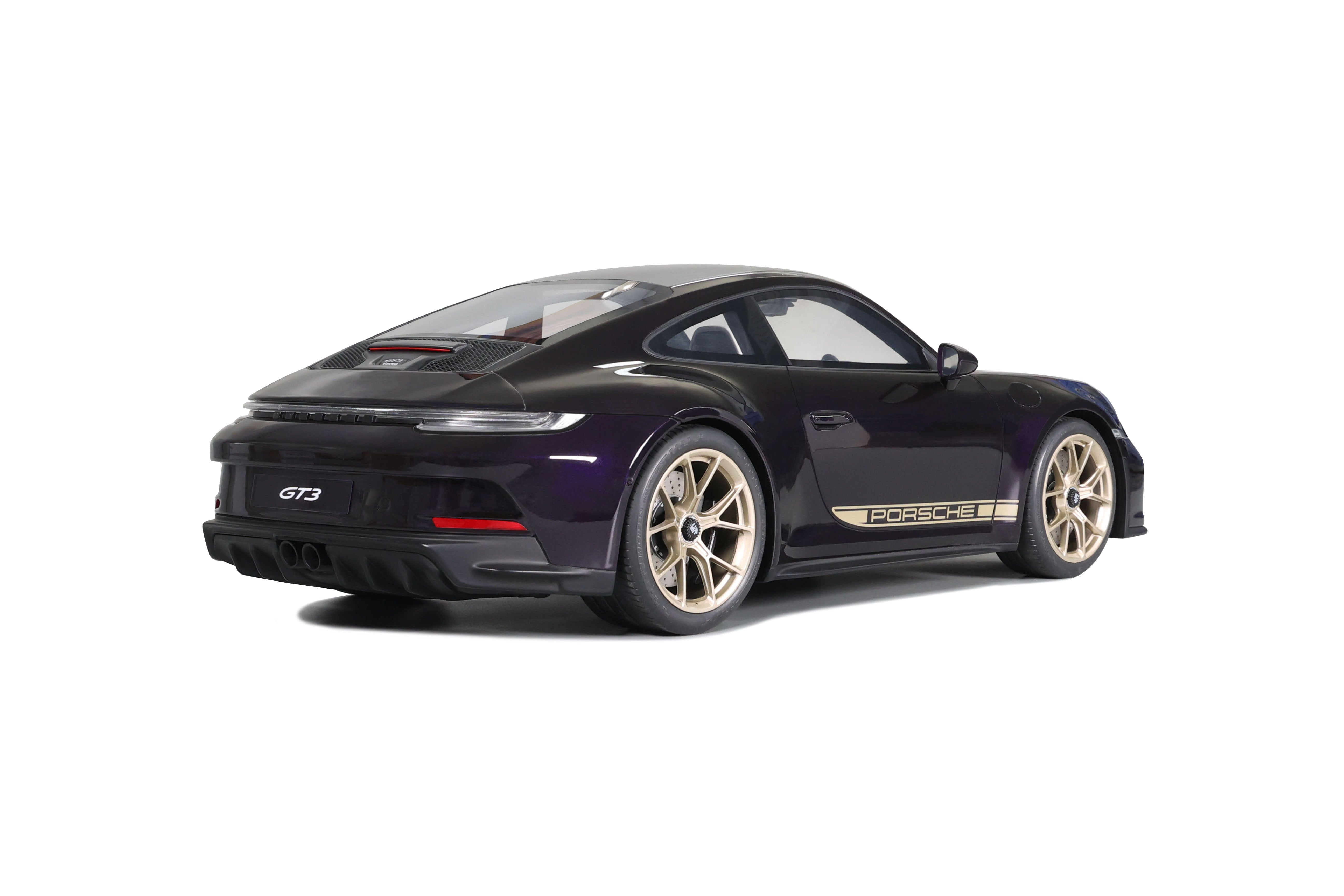 GT Spirit 1:12 Scale Resin, 2021 PORSCHE 911 [992] GT3  TOURING, PURPLE - GT937