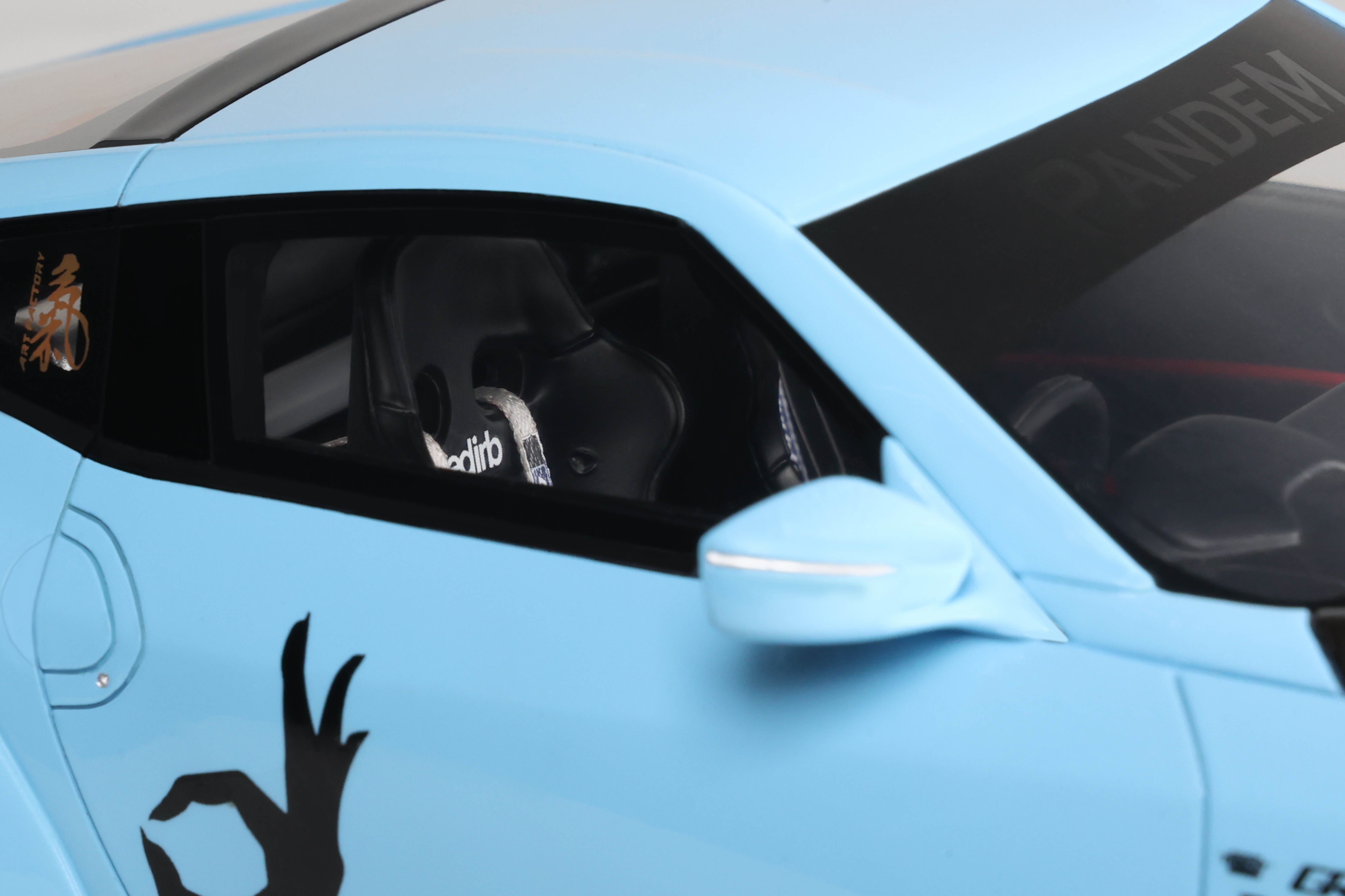 GT Spirit 1:18 Scale Resin, 2025 Pandem Nissan Fairlady Z, China Blue - GT943