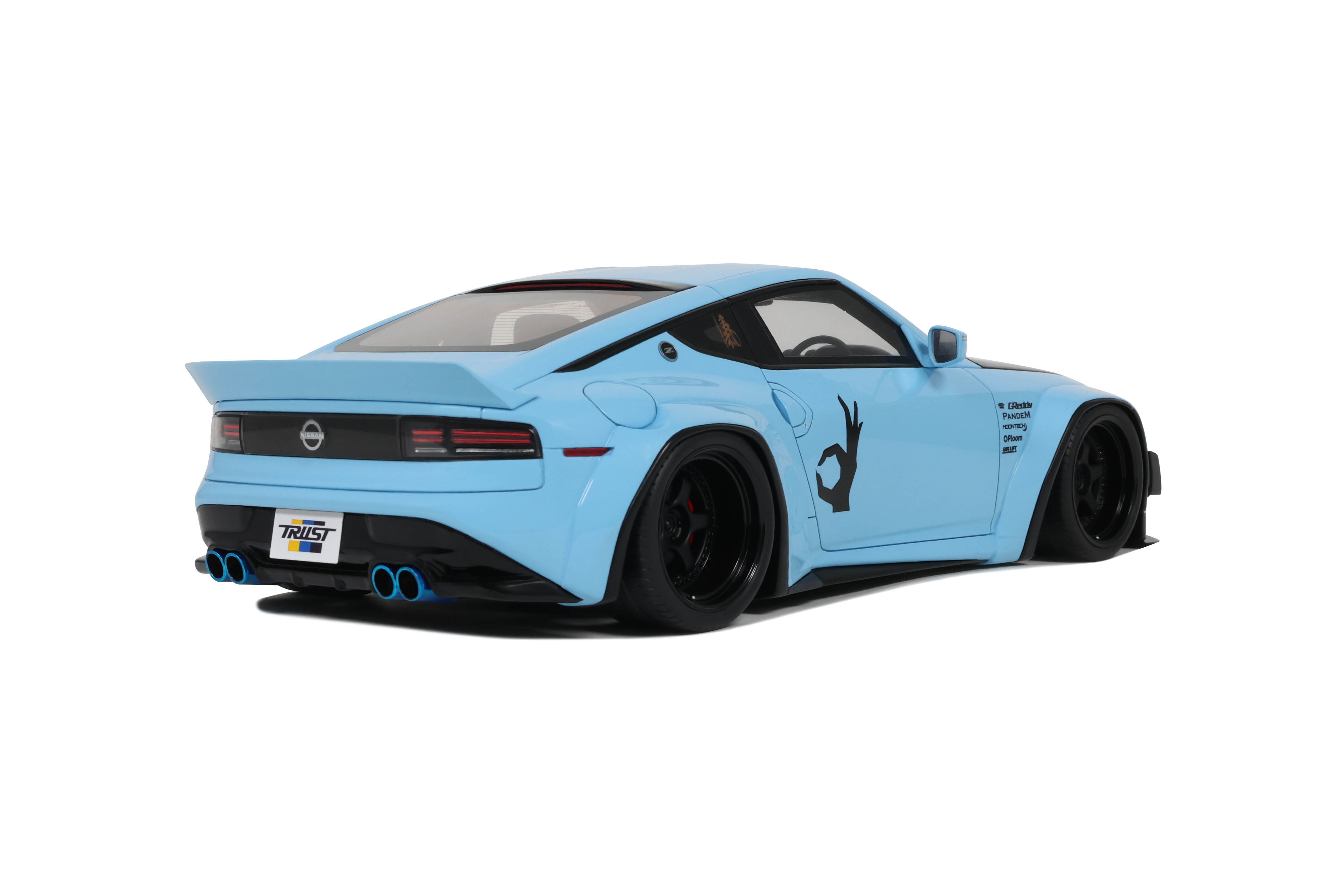 GT Spirit 1:18 Scale Resin, 2025 Pandem Nissan Fairlady Z, China Blue - GT943