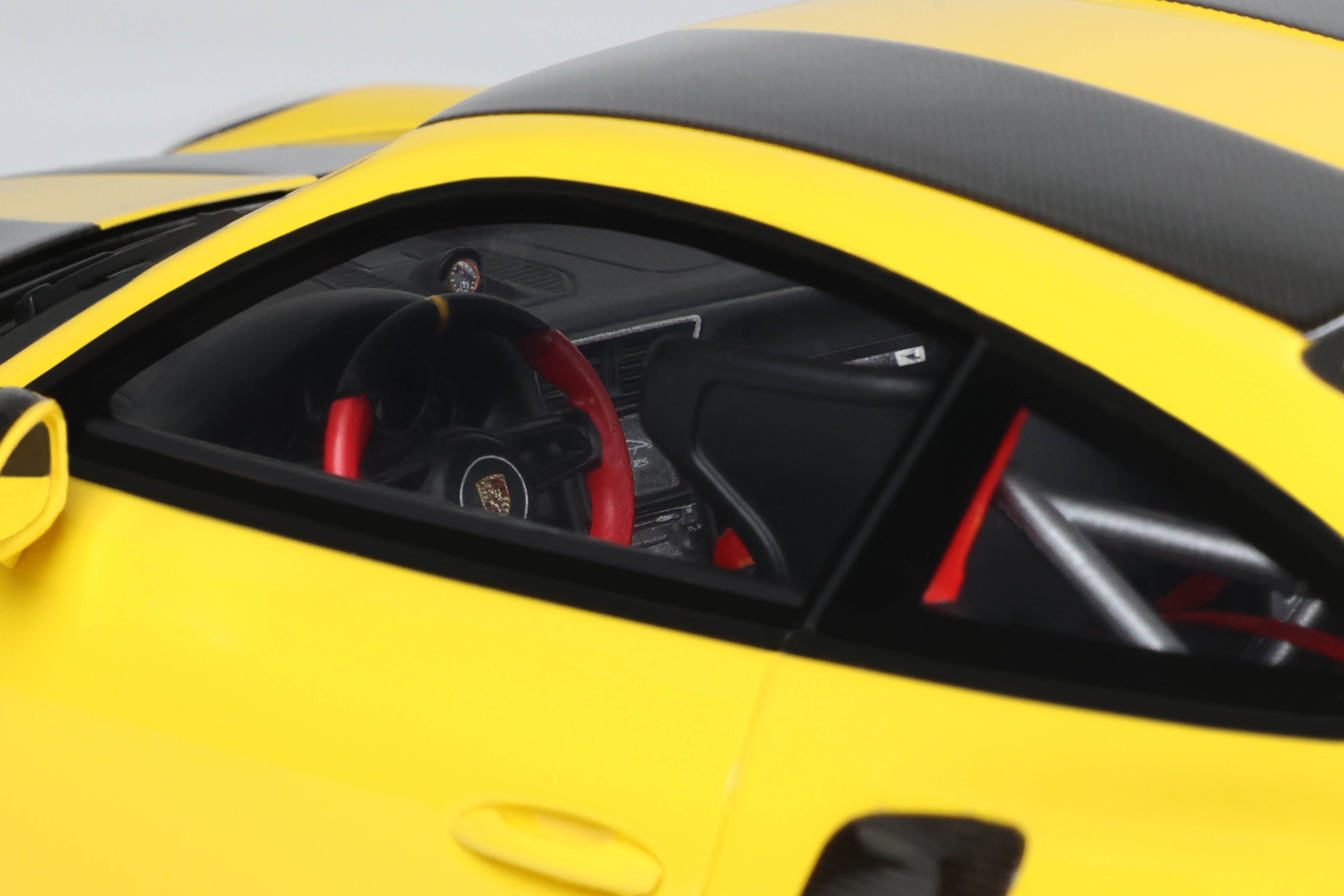 GT Spirit 1:18 Scale Resin,  2017 Porsche 911 (992.1) GT2 RS,  Yellow - GT972