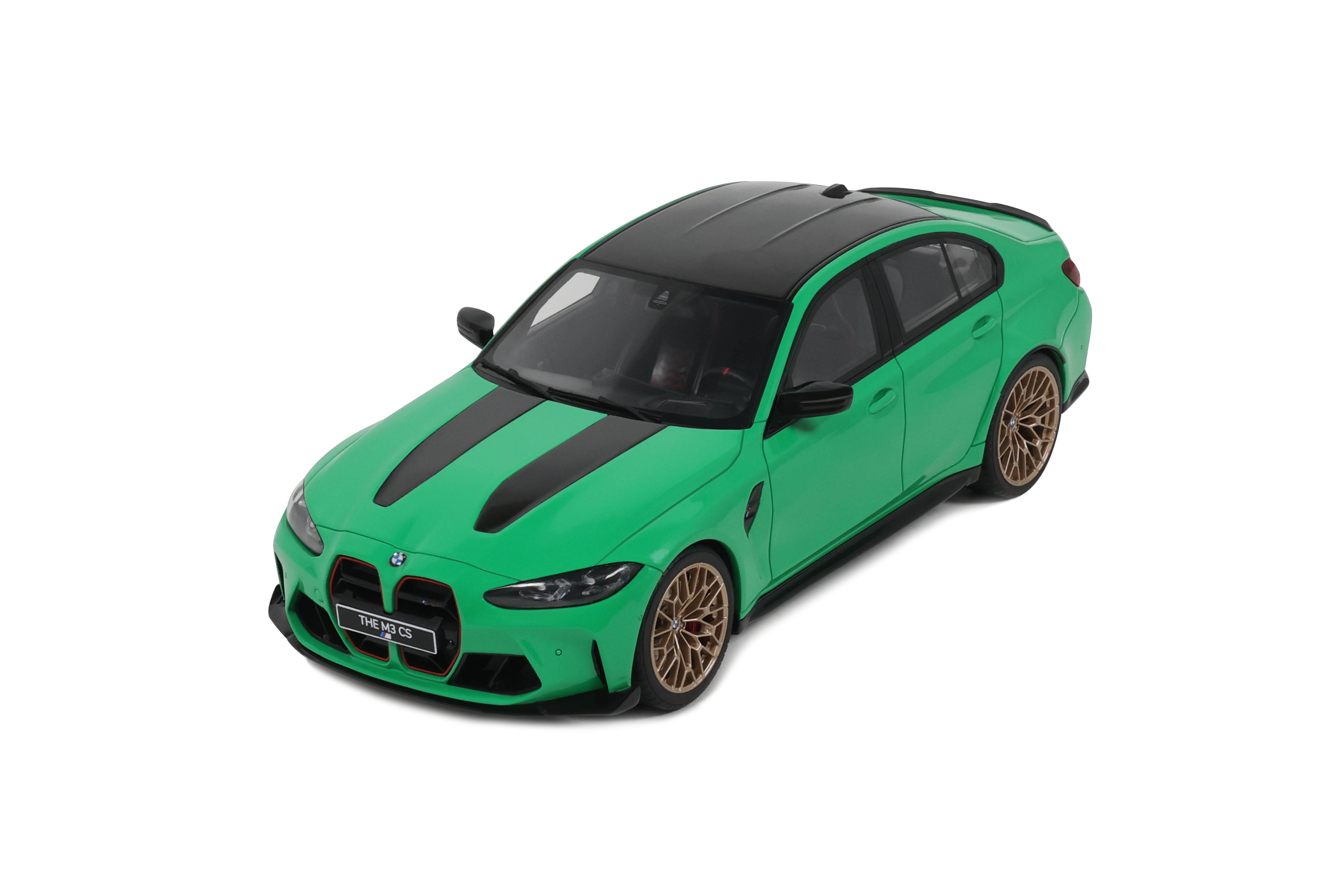 GT Spirit 1:18 Scale Resin, 2023 BMW M3 CS, SIGNAL GREEN - GT976