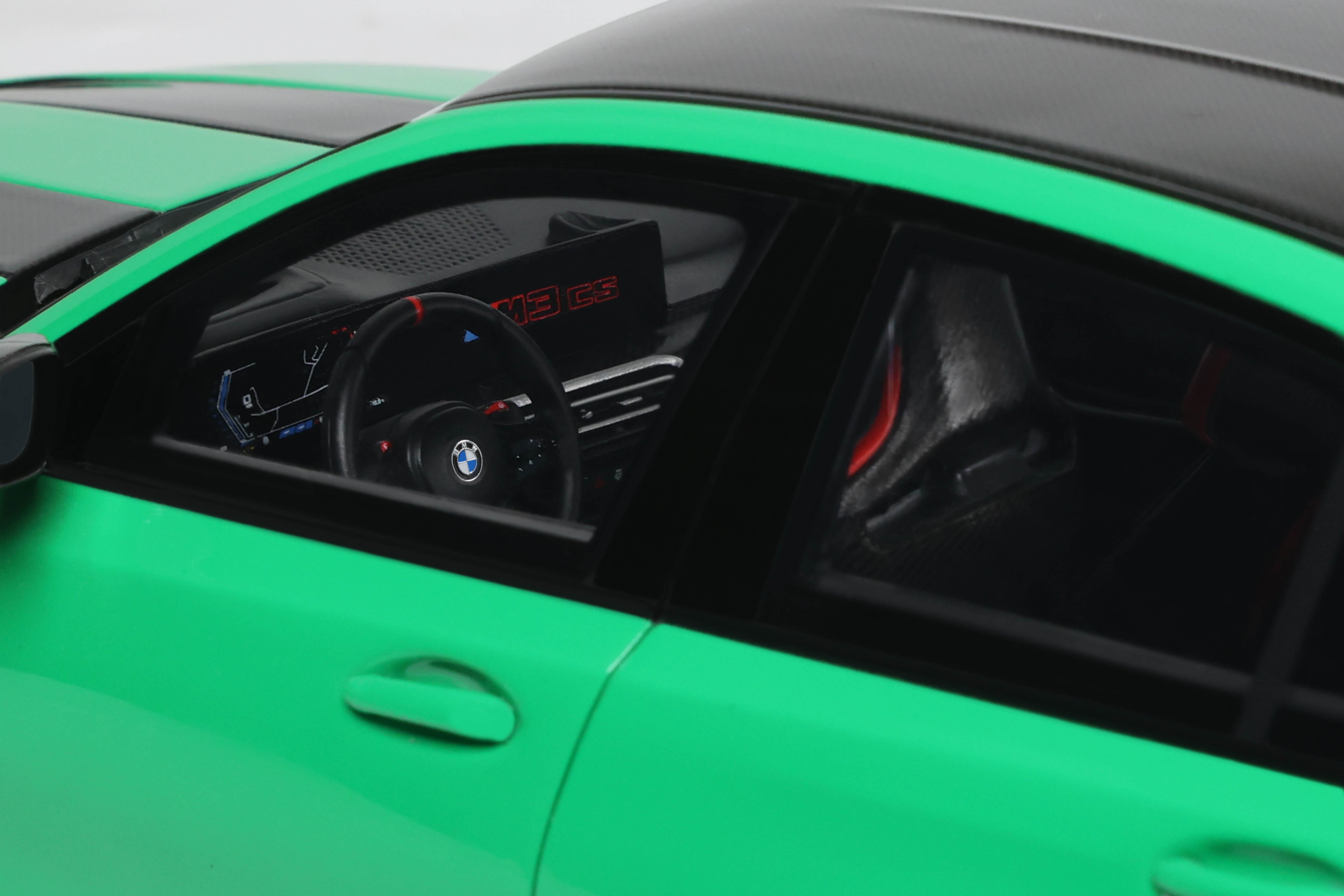 GT Spirit 1:18 Scale Resin, 2023 BMW M3 CS, SIGNAL GREEN - GT976
