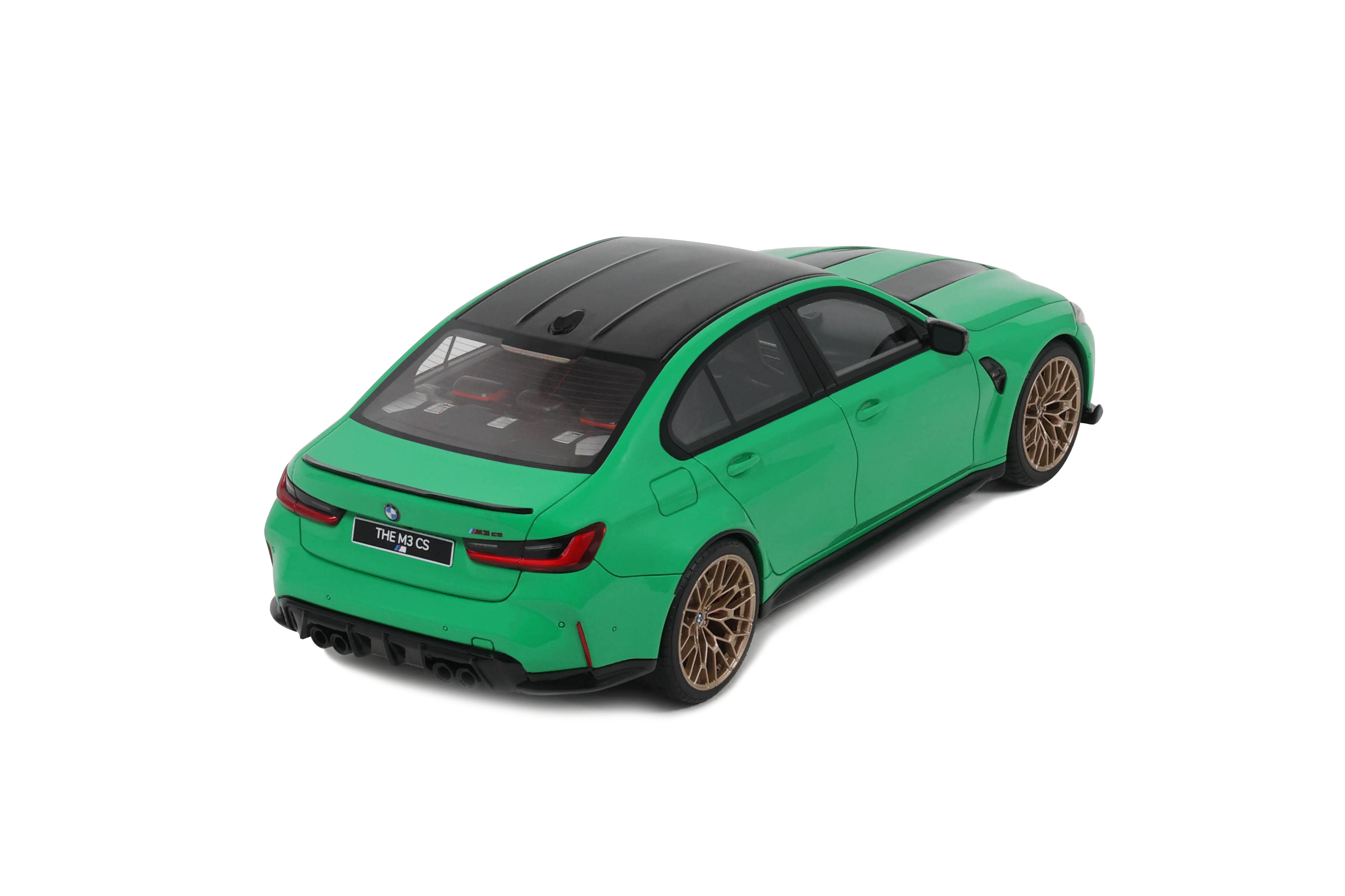 GT Spirit 1:18 Scale Resin, 2023 BMW M3 CS, SIGNAL GREEN - GT976