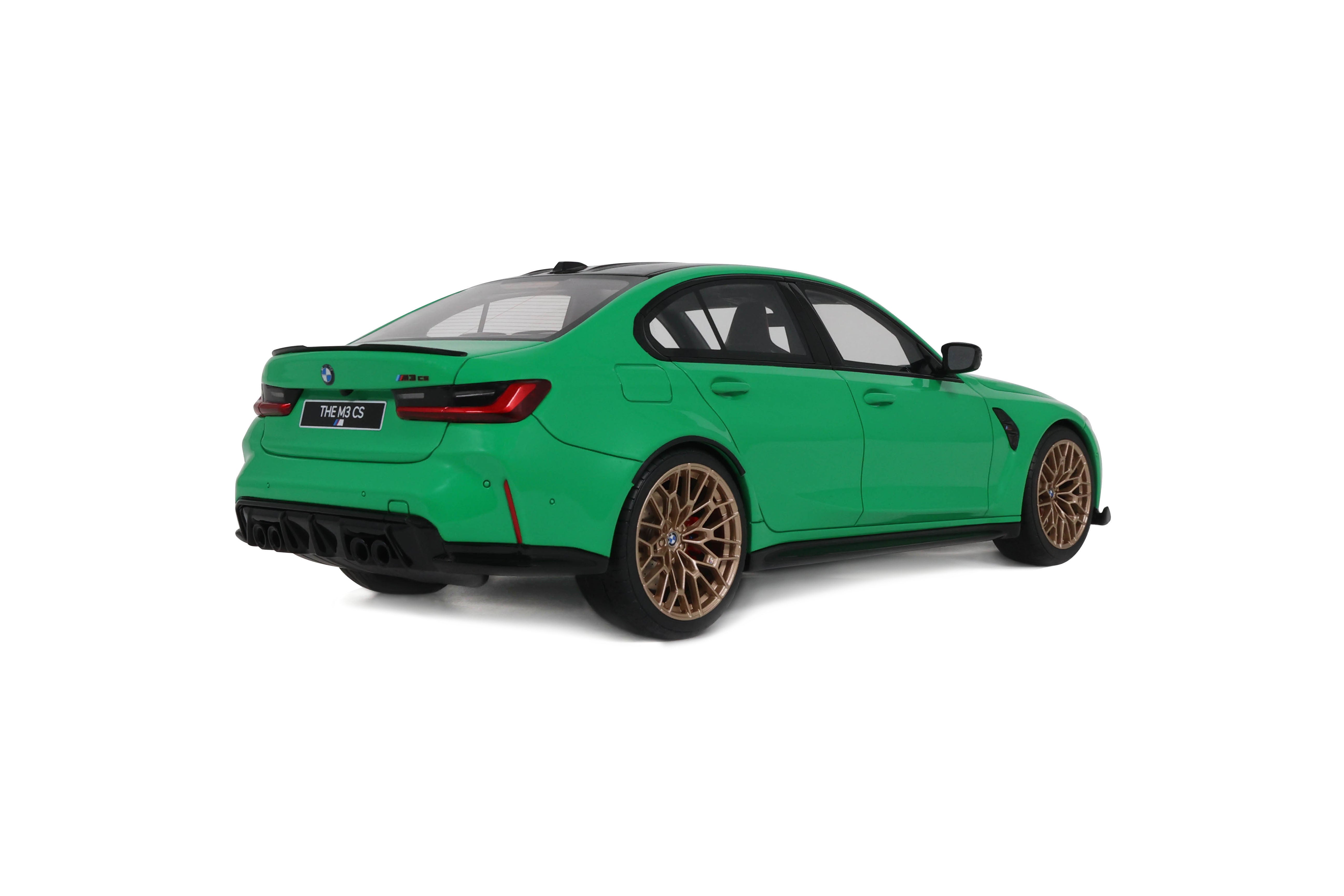 GT Spirit 1:18 Scale Resin, 2023 BMW M3 CS, SIGNAL GREEN - GT976