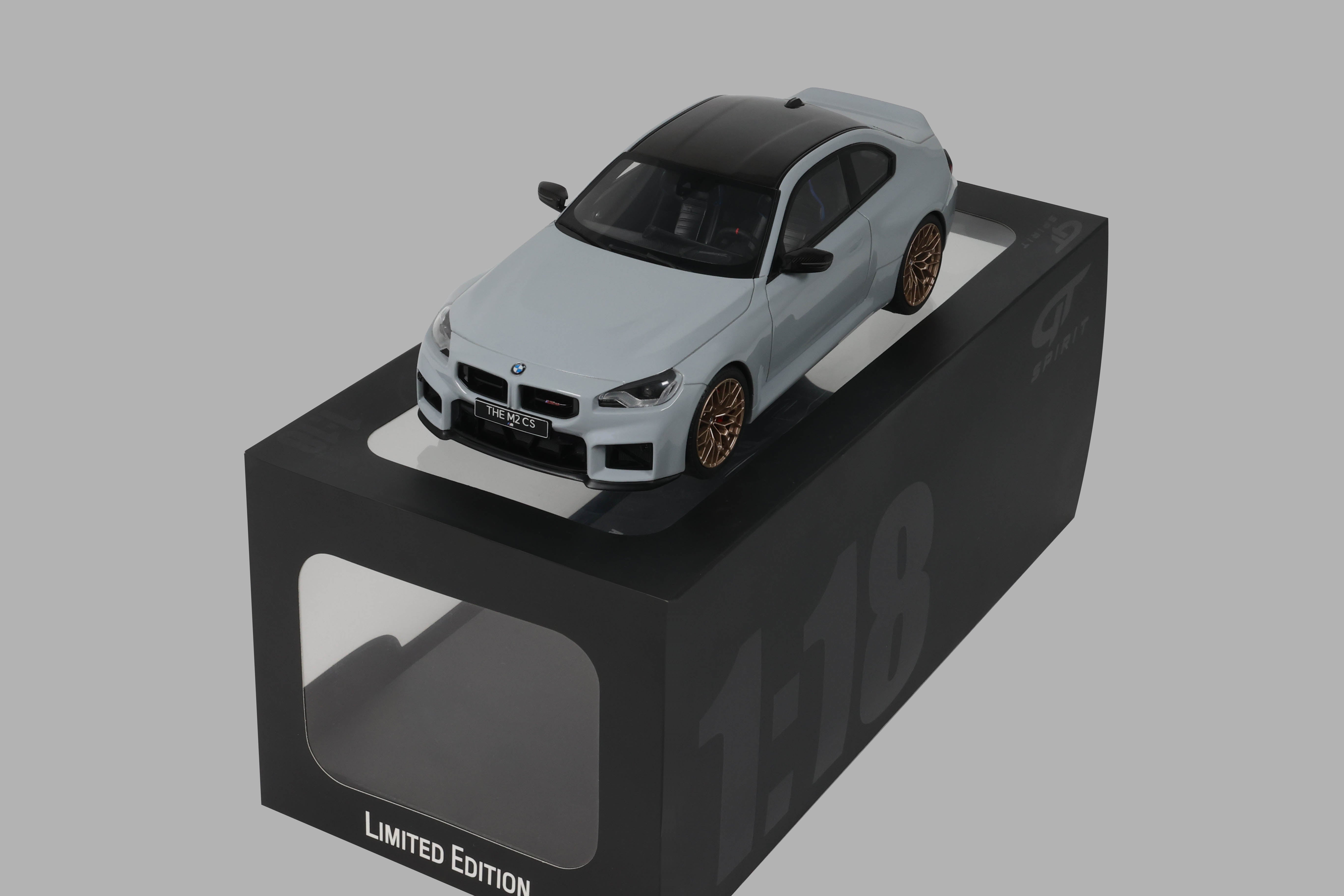 GT Spirit 1:18 Scale Resin, 2026 BMW M2 CS, BROOKLYN GREY - GT979