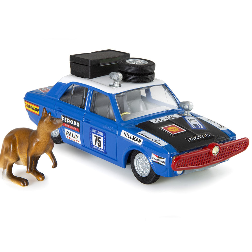 Corgi Model Club 1:43 - Hillman Hunter with Kangaroo, Blue - 302