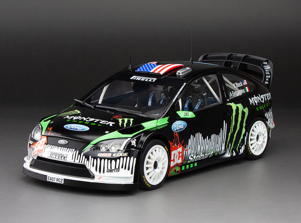 Sunstar 1:18 Ford Focus RS Ken Block 2010 Rallyday Castle Coombe Circuit 3956