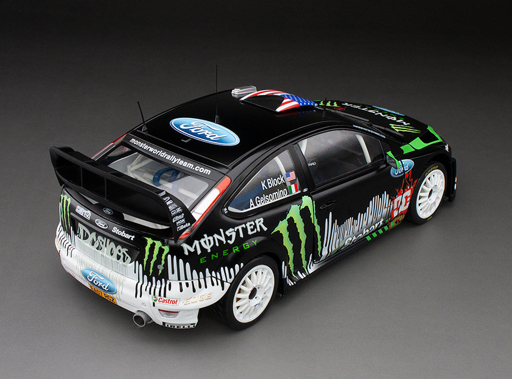 Sunstar 1:18 Ford Focus RS Ken Block 2010 Rallyday Castle Coombe Circuit 3956