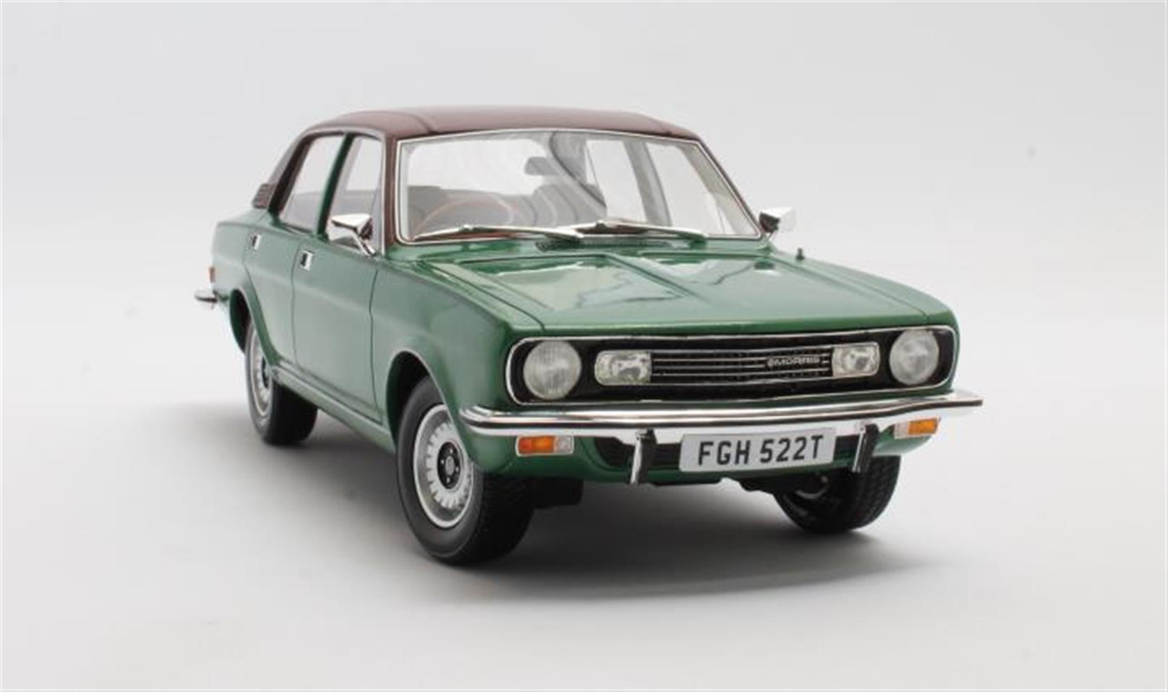CULT 1:18 Scale Model 1976-1978 Morris Marina Saloon - Green - CML157-2
