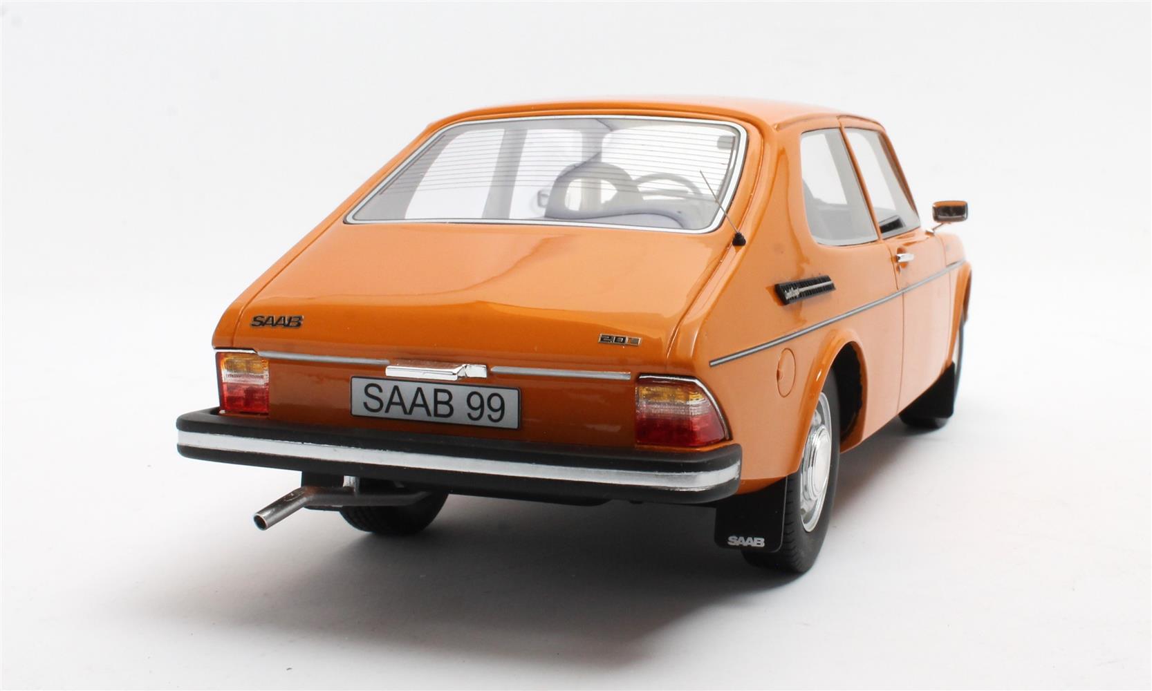 CULT 1:18 Resin - 1975 Saab 99 Combi - Indian Yellow - CML176-1