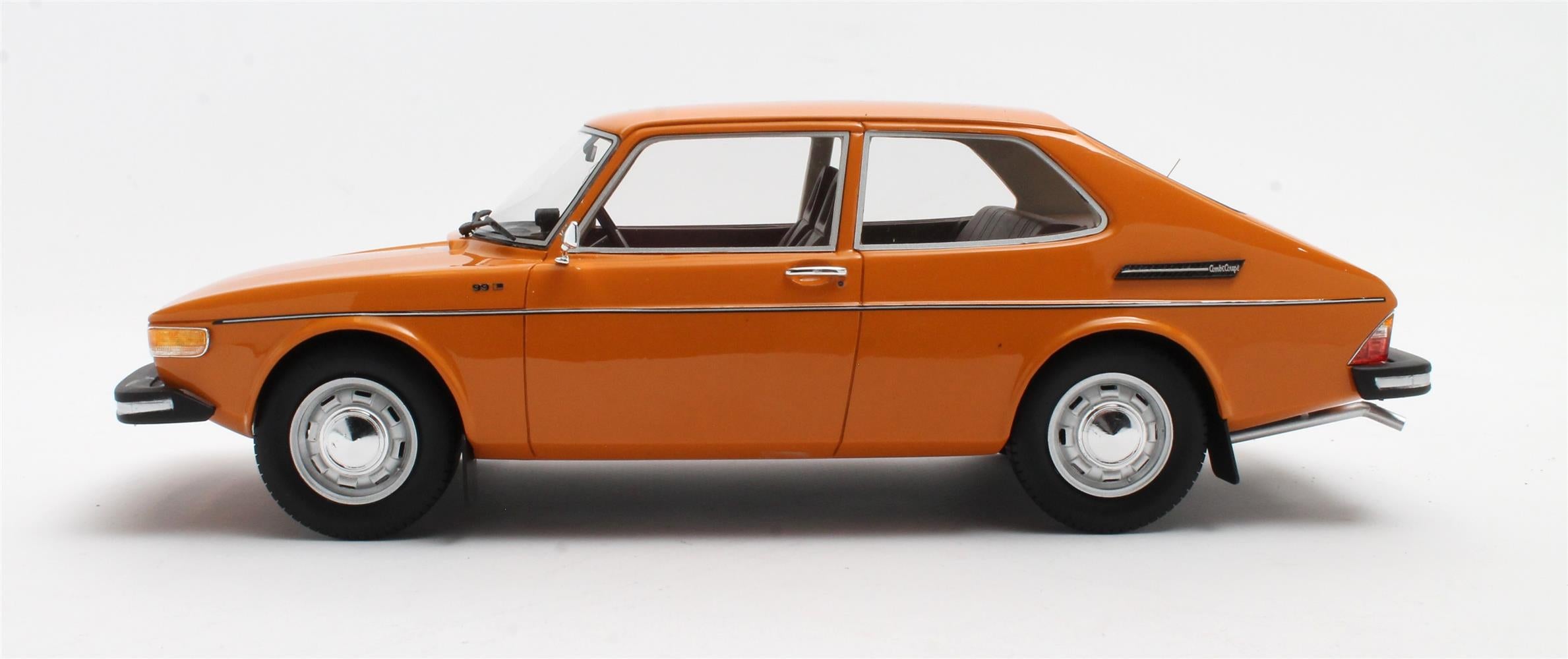 CULT 1:18 Resin - 1975 Saab 99 Combi - Indian Yellow - CML176-1