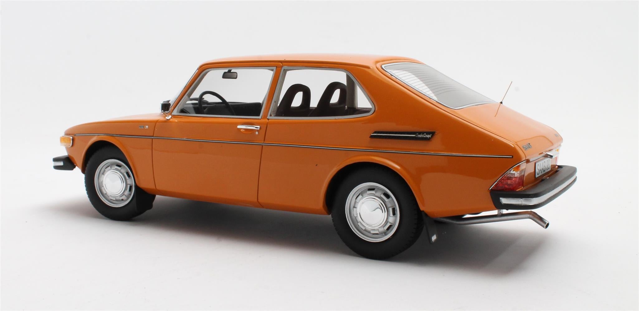 CULT 1:18 Resin - 1975 Saab 99 Combi - Indian Yellow - CML176-1