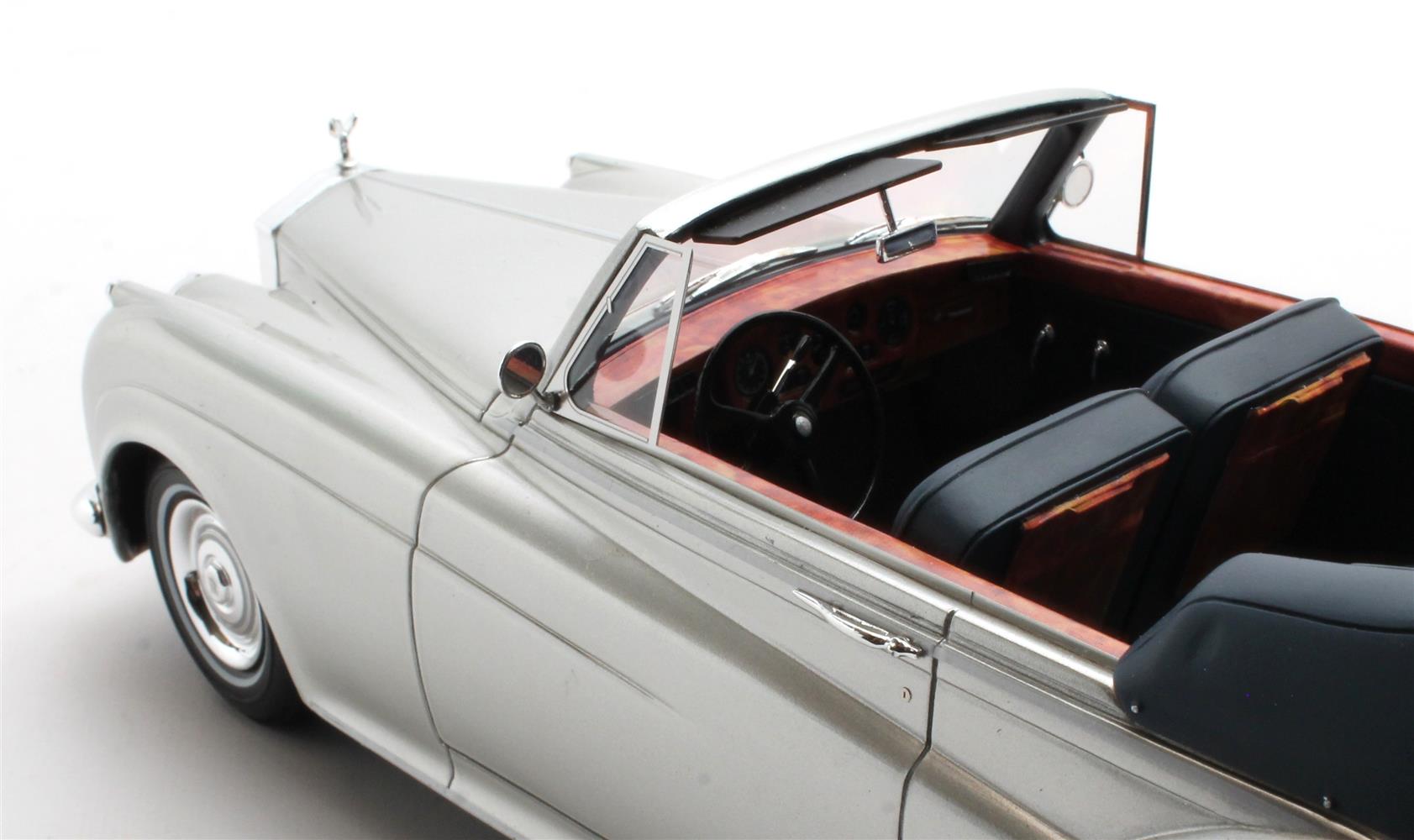 CULT 1:18 Resin - 1960 Rolls Royce Silver Cloud DHC, Grey  - CML105-1