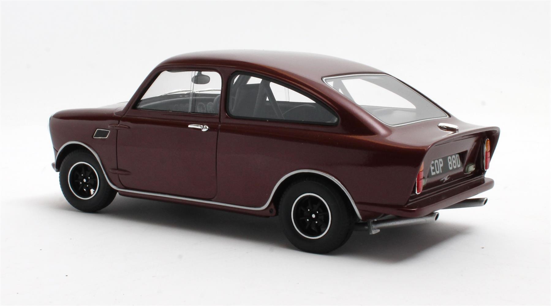 CULT 1:18 Resin - 1968-1968 Mini Broadspeed GT - Red Metallic - CML166-1