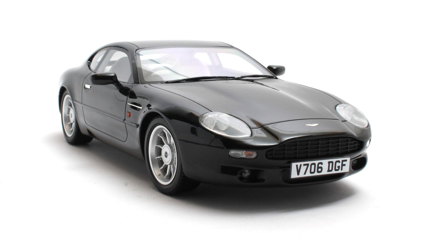 CULT 1:18 Scale 1993-99 Aston Martin DB7, Bowland Black - CML187-2