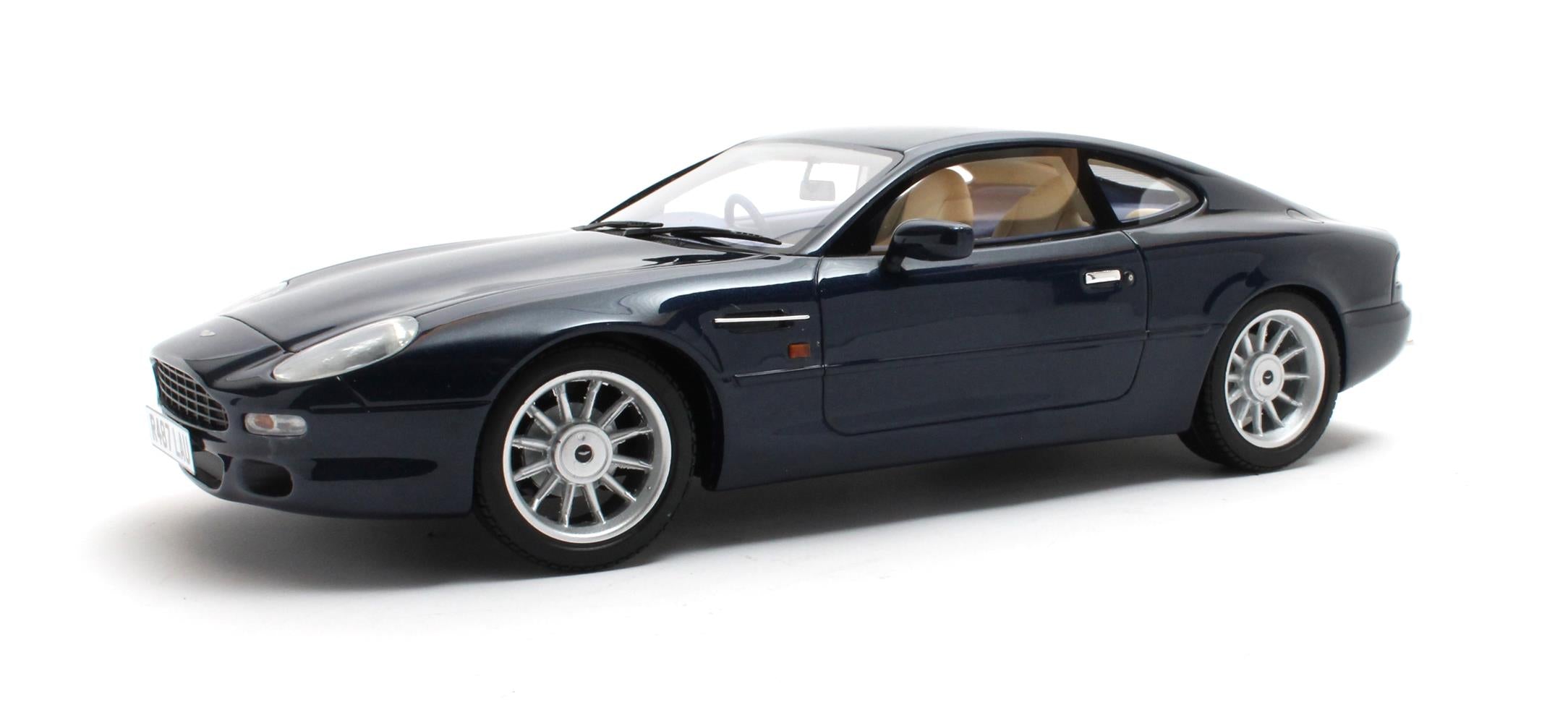 CULT 1:18 Scale 1993-99 Aston Martin DB7, Mendip Blue  - CML187-3