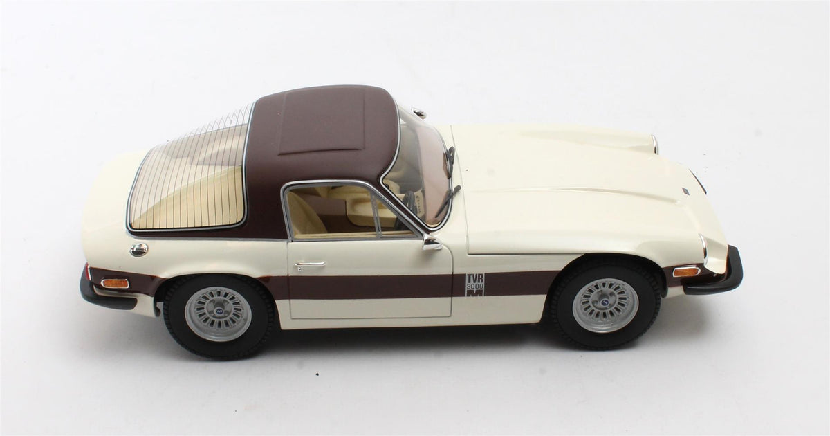 CULT 1:18 Scale 1972 to 1976 TVR 3000M, Creme - CML226-3
