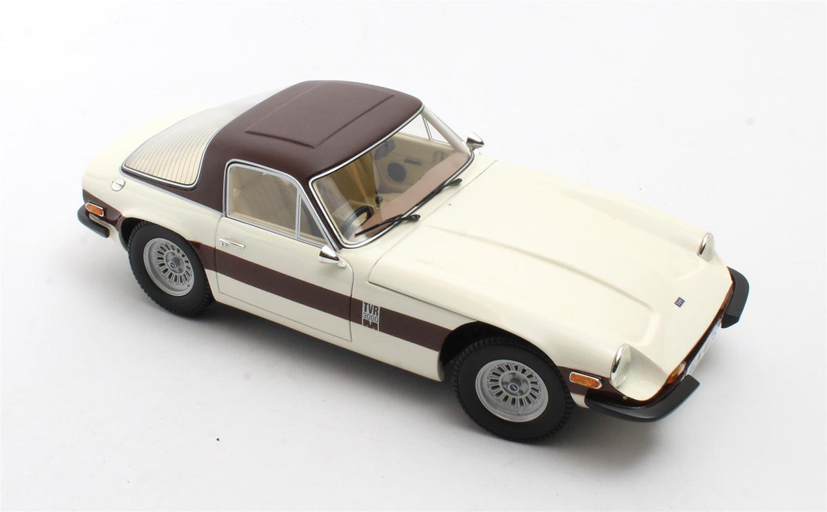CULT 1:18 Scale 1972 to 1976 TVR 3000M, Creme - CML226-3