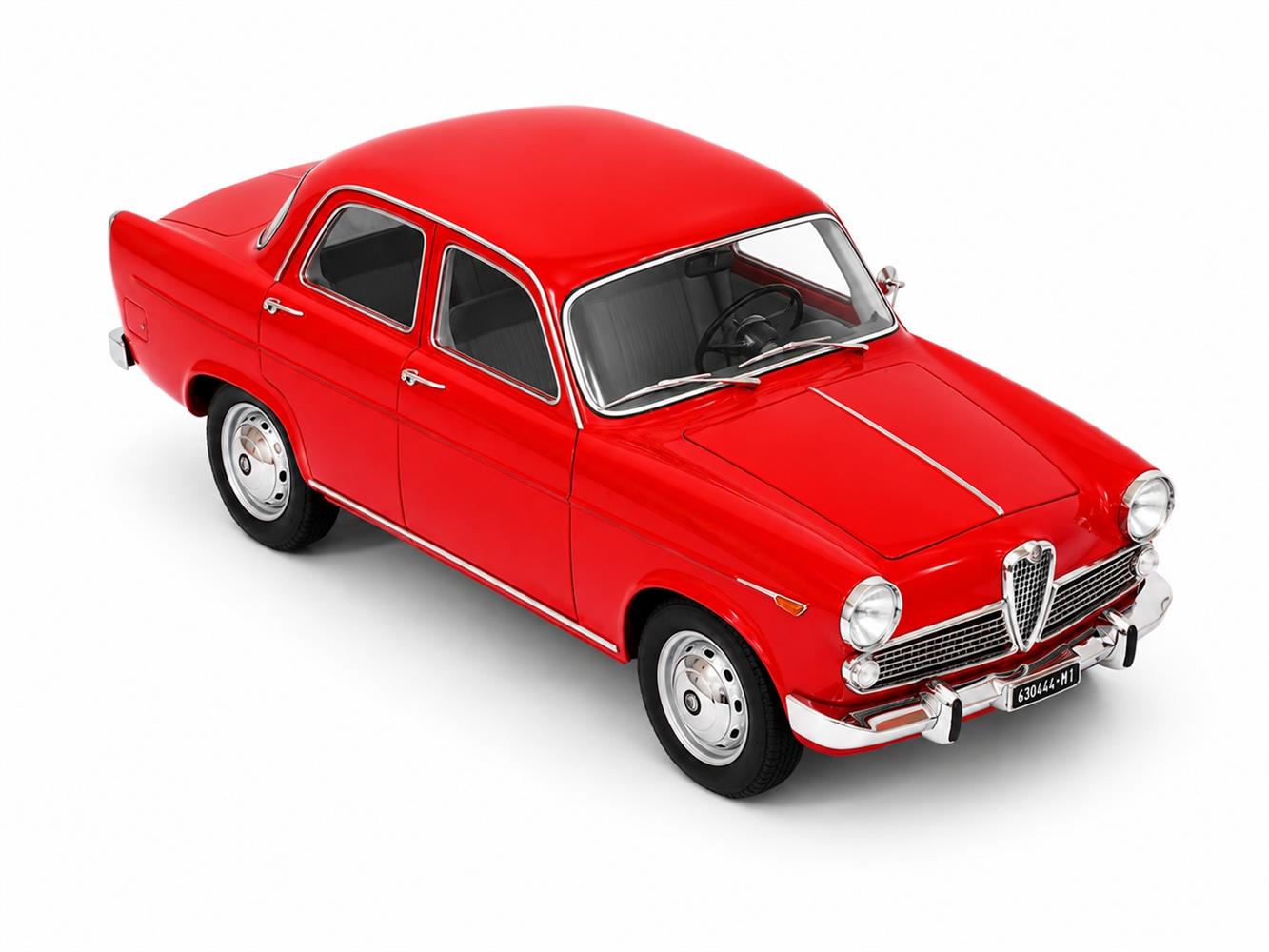 CULT 1:18 Scale Resin - 1961-1964 Alfa Romeo Giulietta Ti (101), Red - CML249-2