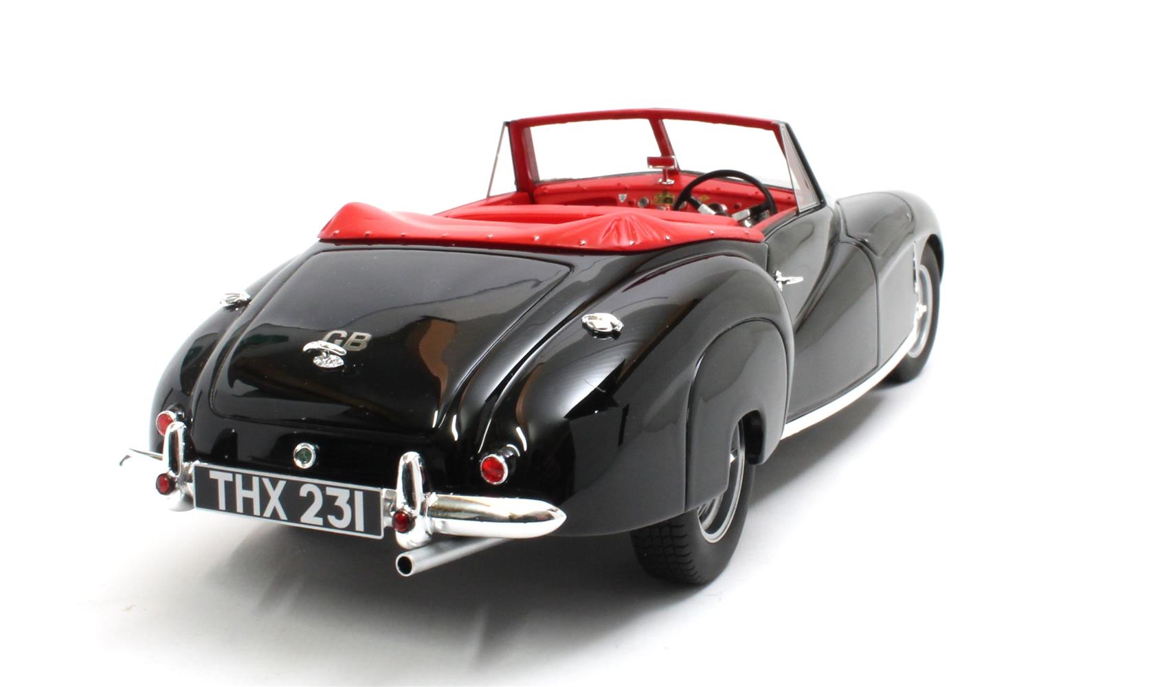 CULT 1:18 Scale Resin - 1949 Aston Martin 2L Sports (DB1), Black - CML294-3