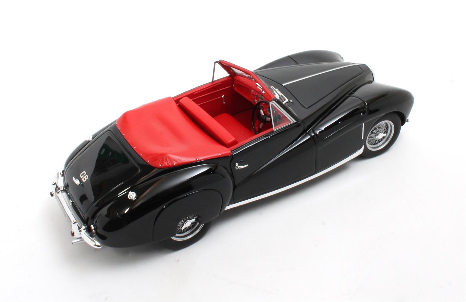 CULT 1:18 Scale Resin - 1949 Aston Martin 2L Sports (DB1), Black - CML294-3