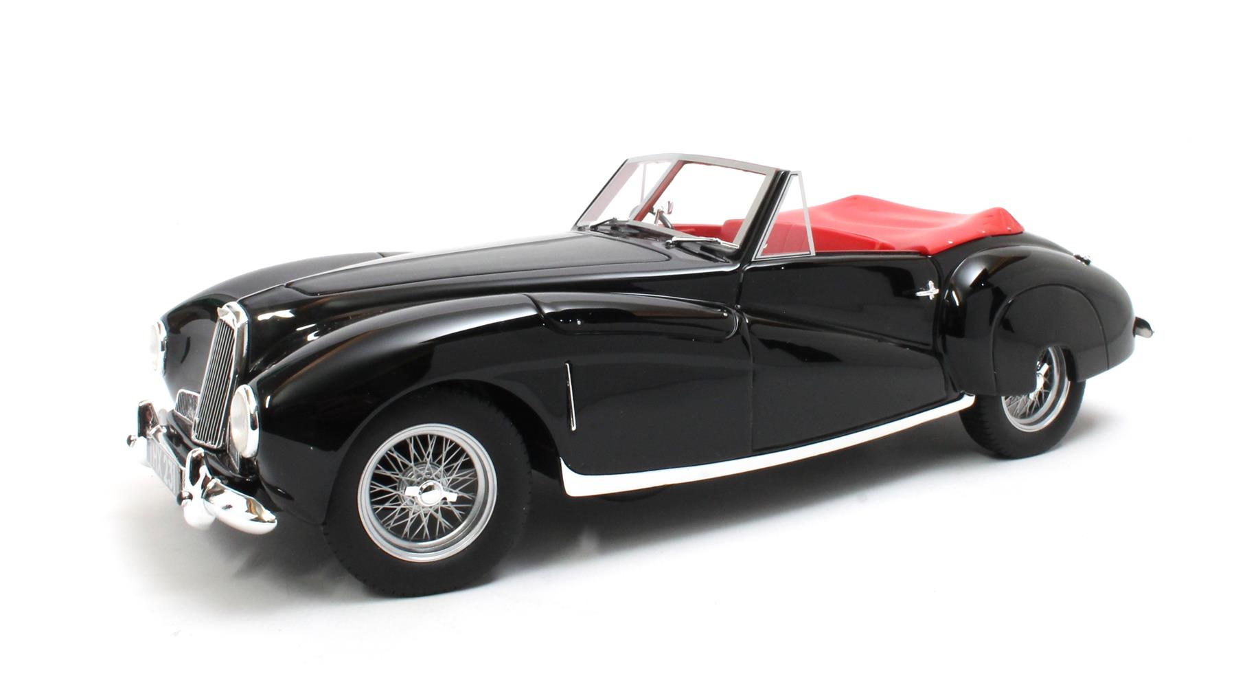 CULT 1:18 Scale Resin - 1949 Aston Martin 2L Sports (DB1), Black - CML294-3
