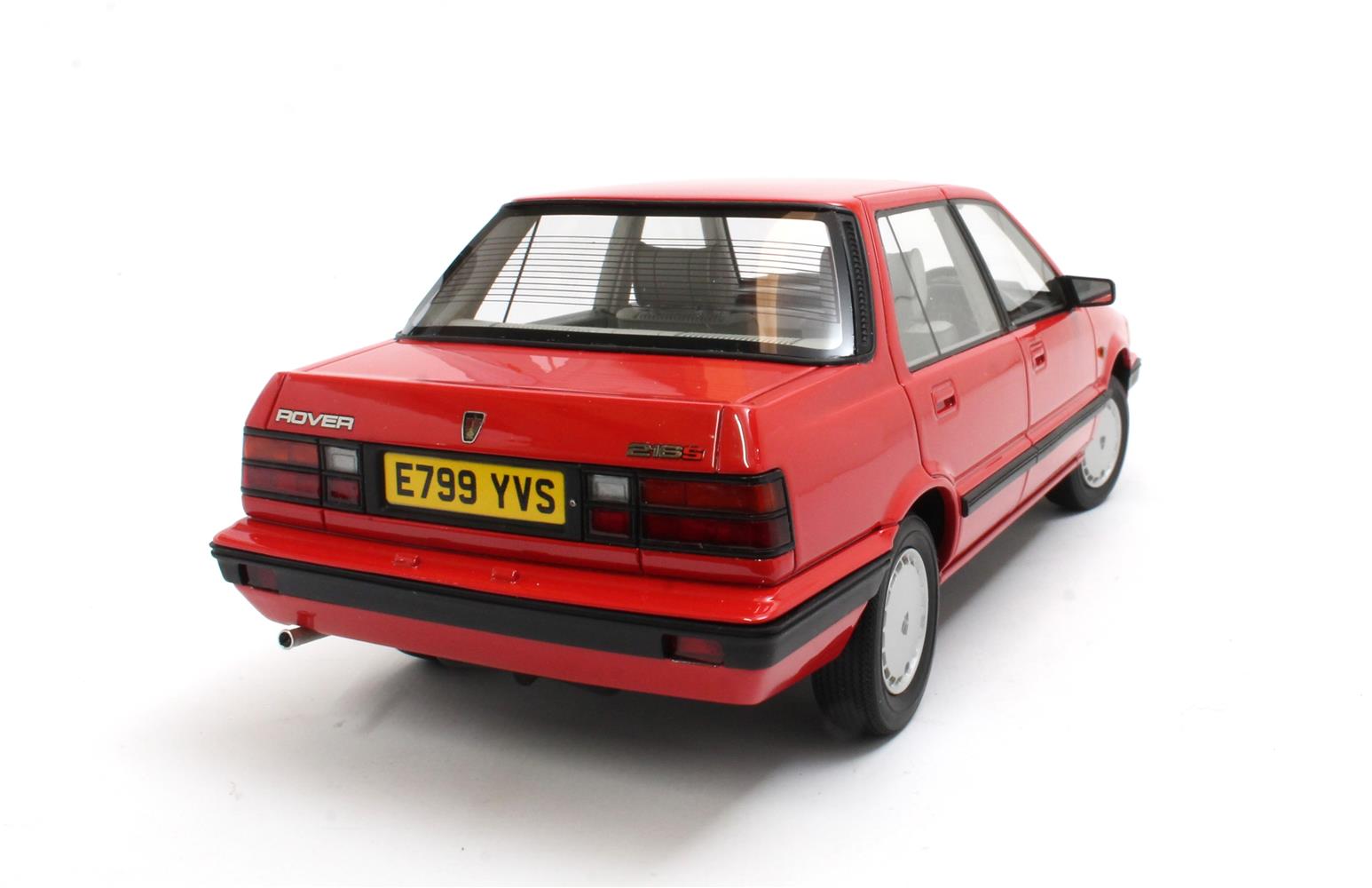 CULT 1:18 Scale - 1986 Rover 216s (SD3) - Targa Red - CML296-2