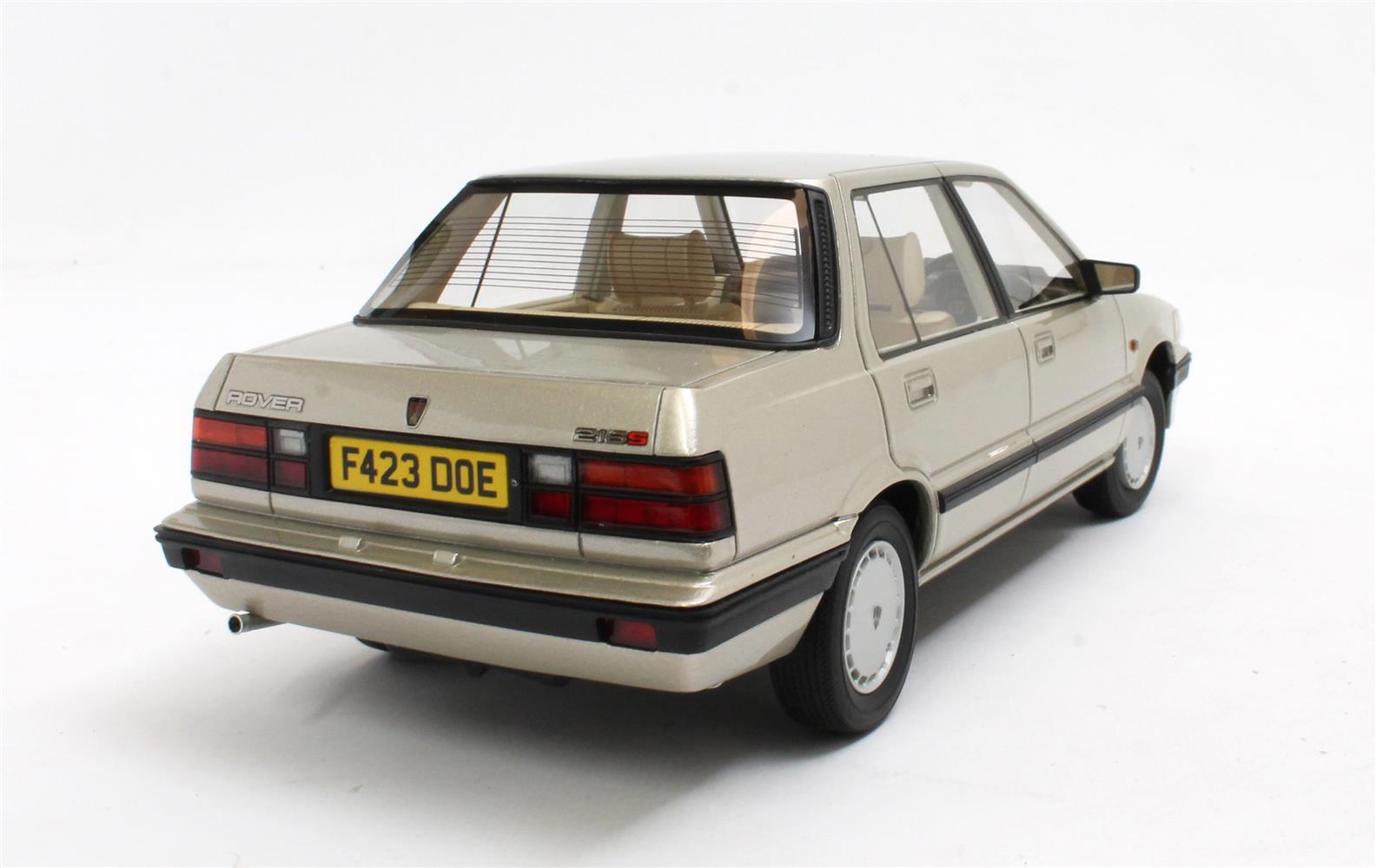 CULT 1:18 Scale - 1986 Rover 216s (SD3) - Silver Metallic - CML296-3