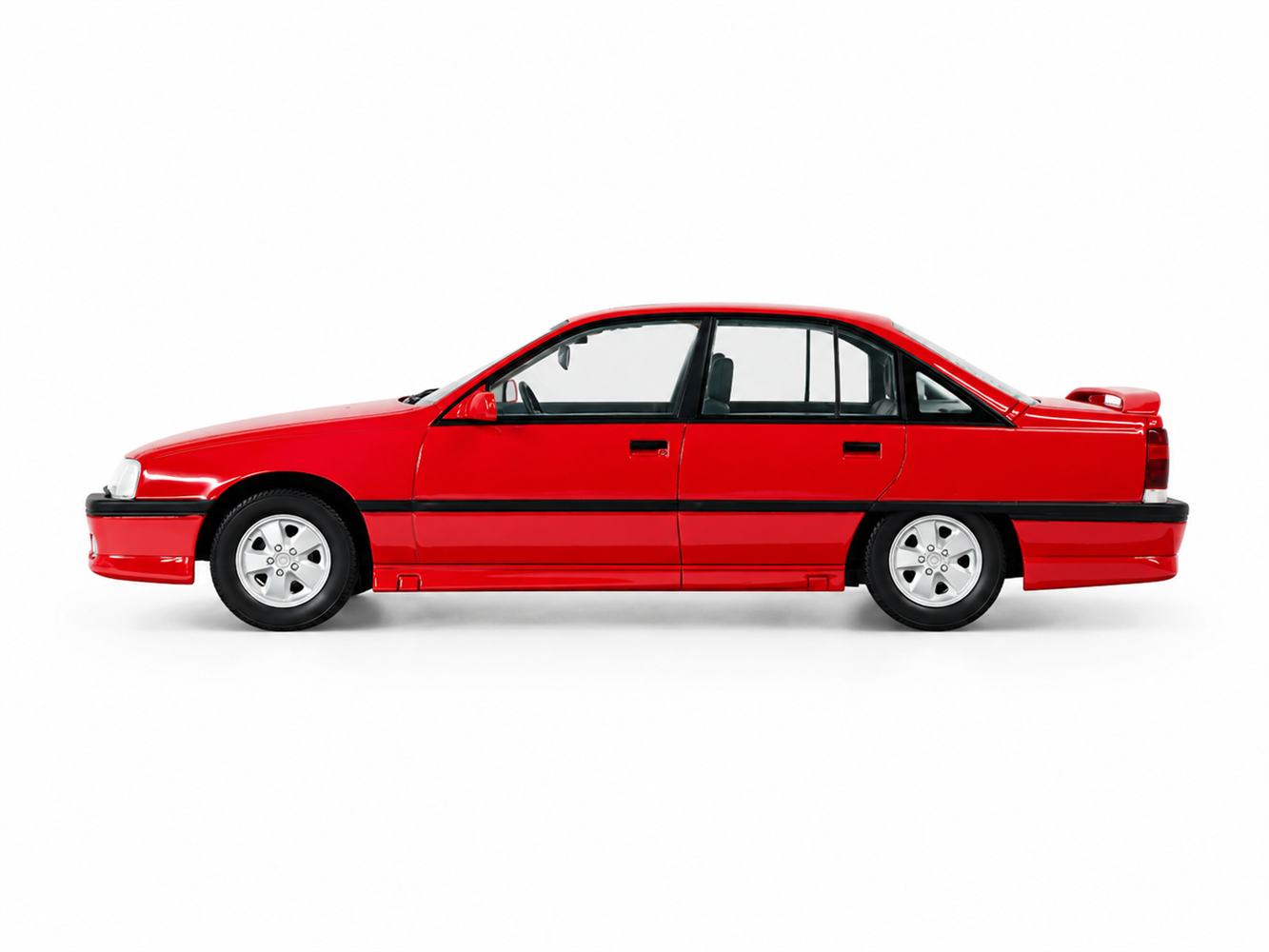CULT 1:18 Scale - 1987-1994 Opel Omega 3000 - Magma Red - CML237-1