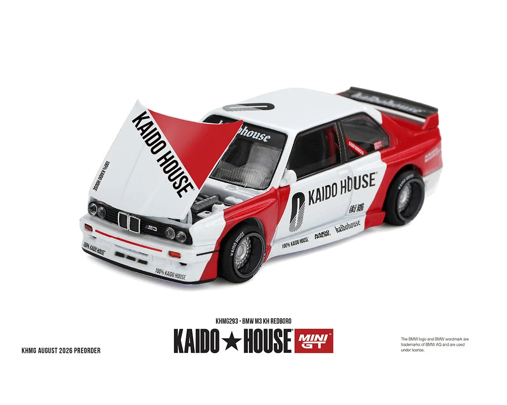 Mini GT 1:64 Kaido House - BMW M3 KH REDBORO - KHMG293