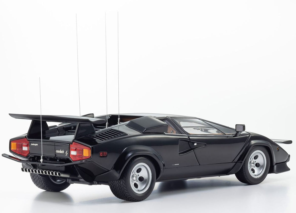 Kyosho Diecast - 1:18 Lamborghini Countach LP400S The Cannonball Run - Black - KS08320BKCR