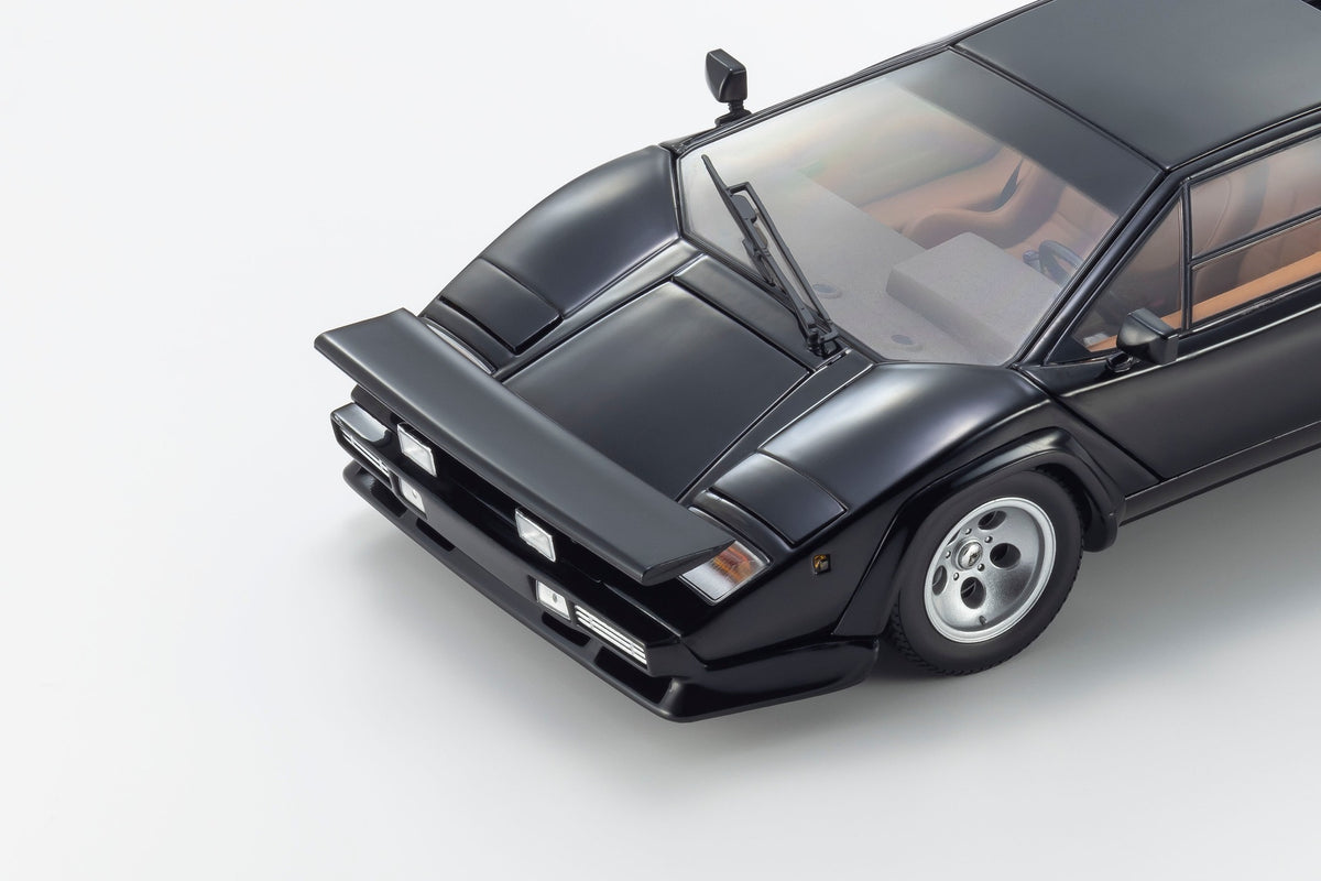 Kyosho Diecast - 1:18 Lamborghini Countach LP400S The Cannonball Run - Black - KS08320BKCR