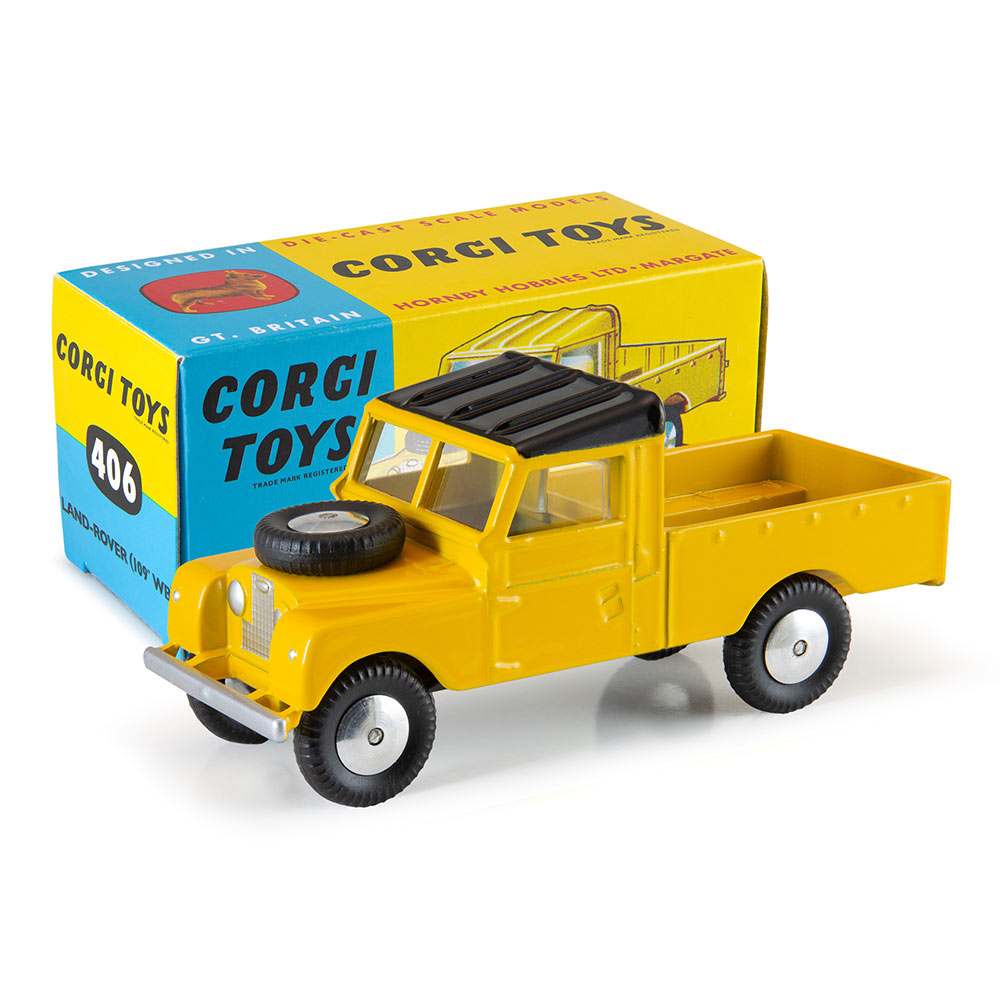 Corgi Model Club 1:46 - Land Rover (109 WB), Yellow- 406