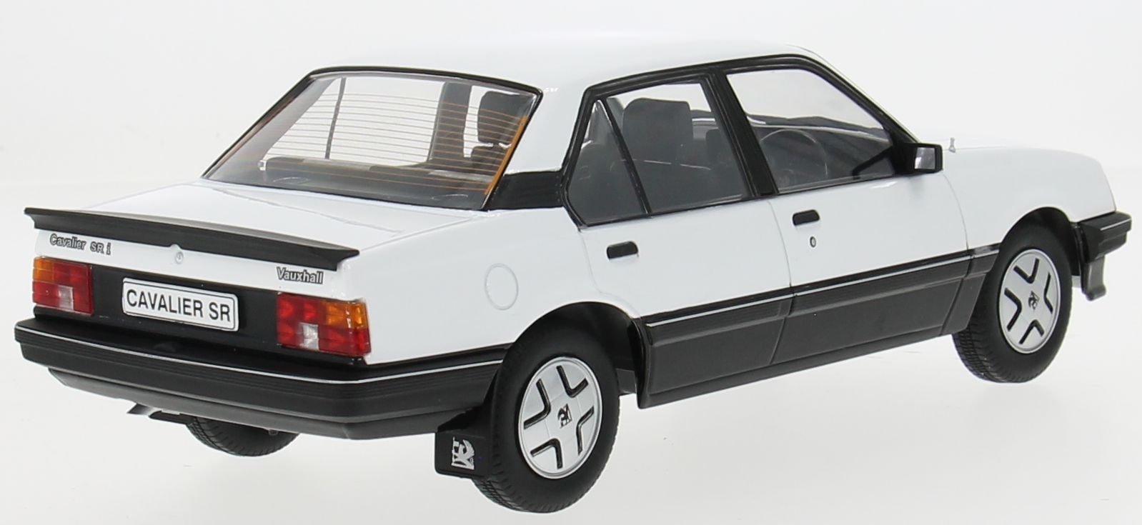 MCG 1:18 Scale Diecast - 1981 Vauxhall Cavalier SR, White, RHD UK Exclusive - MCG18582