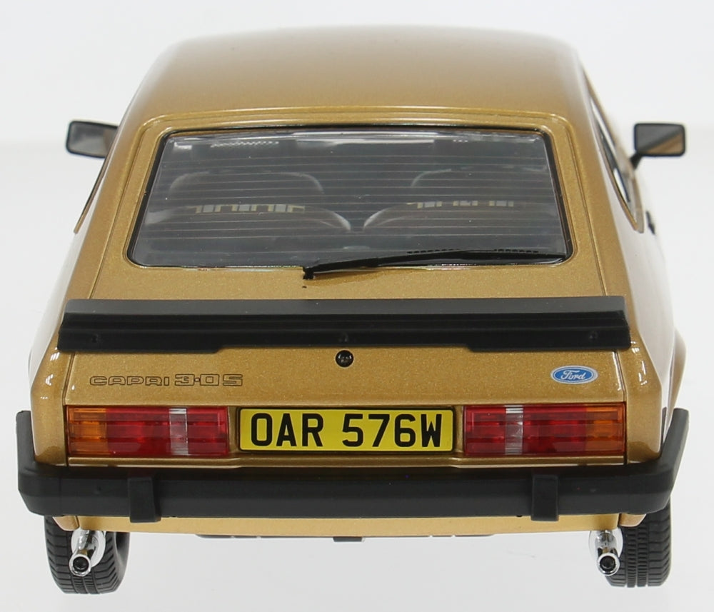 MCG 1:18 Scale Diecast - Ford Capri Mk III (RHD UK Exclusive - The Professionals) , Gold and Silver (Both models)