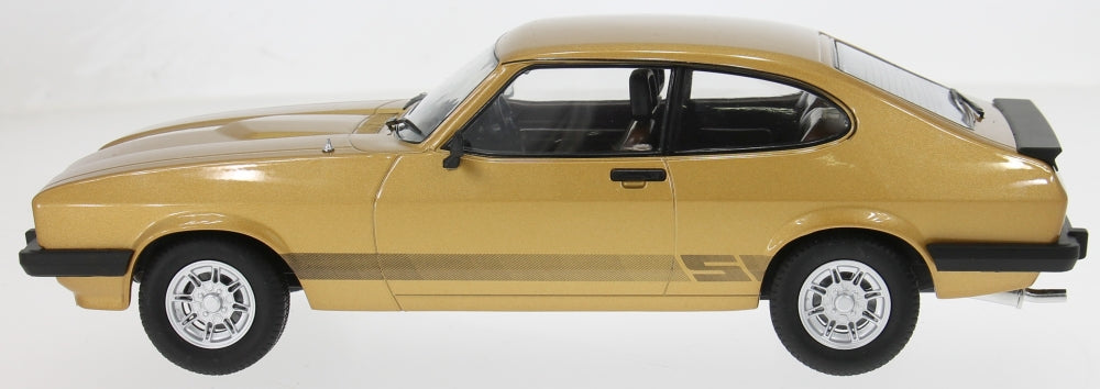 MCG 1:18 Scale Diecast - Ford Capri Mk III (RHD UK Exclusive - The Professionals) , Gold and Silver (Both models)