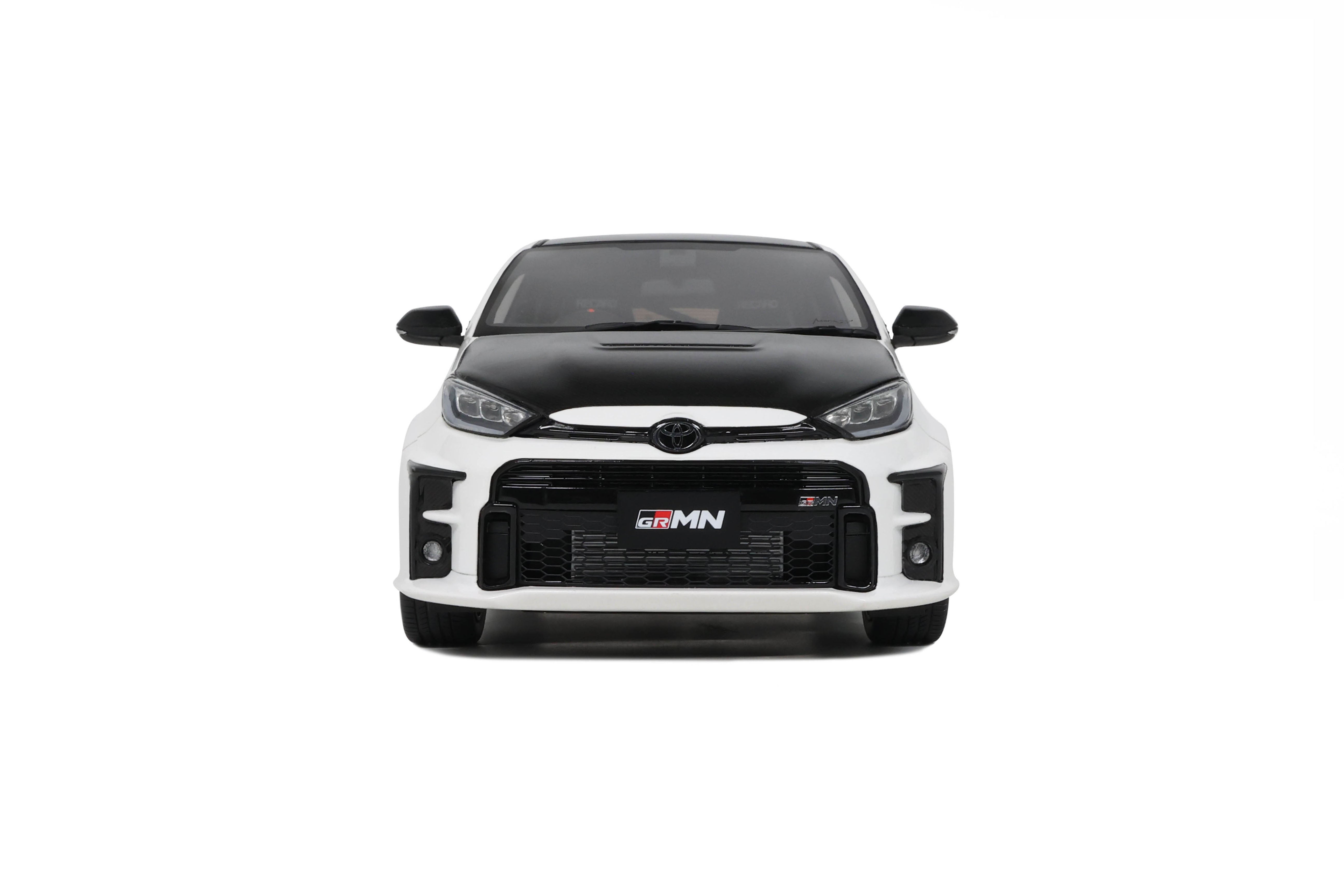 OTTO 1:18 Scale Resin - 2022 Toyota Yaris Rally Package, Platinum Whit