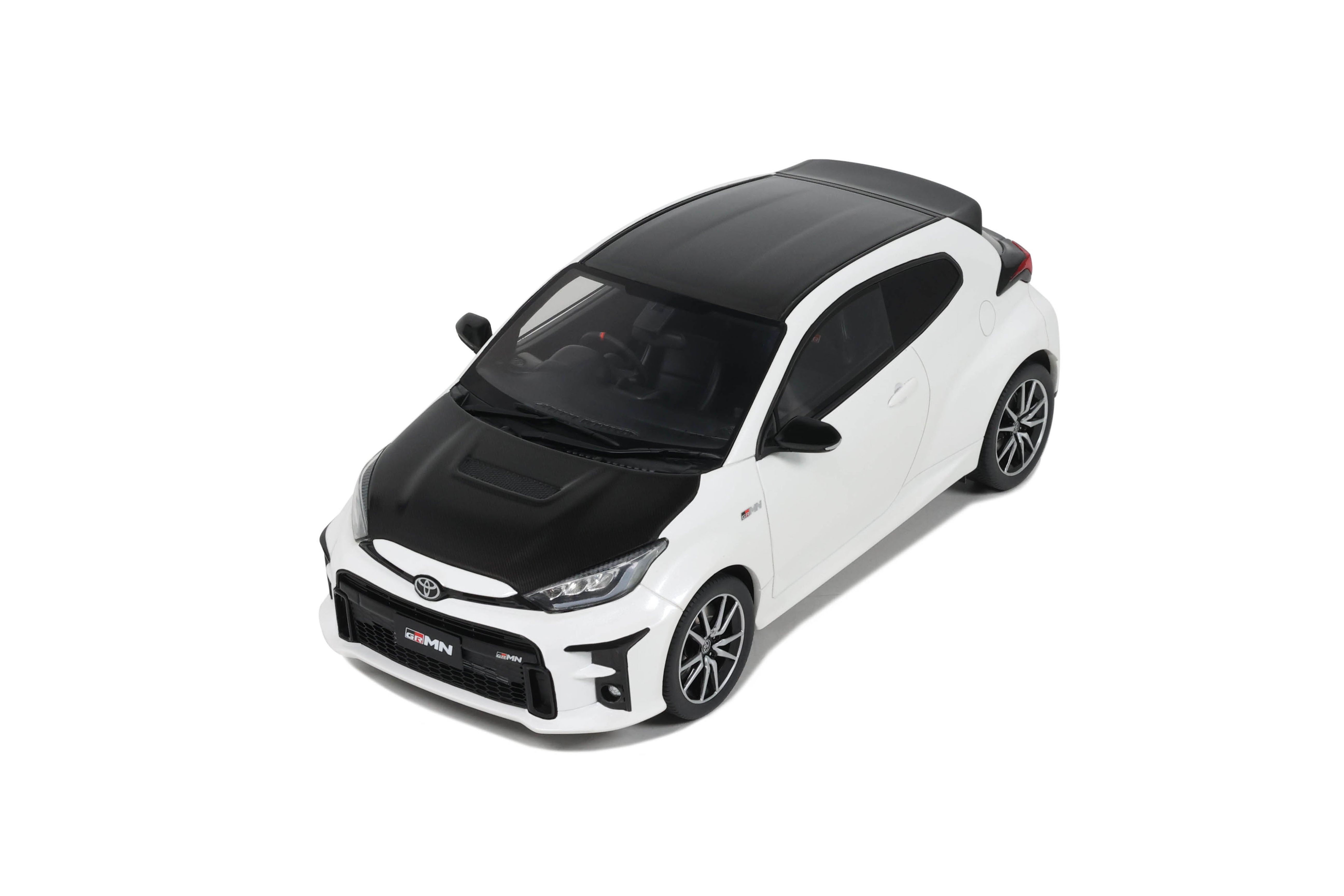 OTTO 1:18 Scale Resin - 2022 Toyota Yaris Rally Package, Platinum Whit