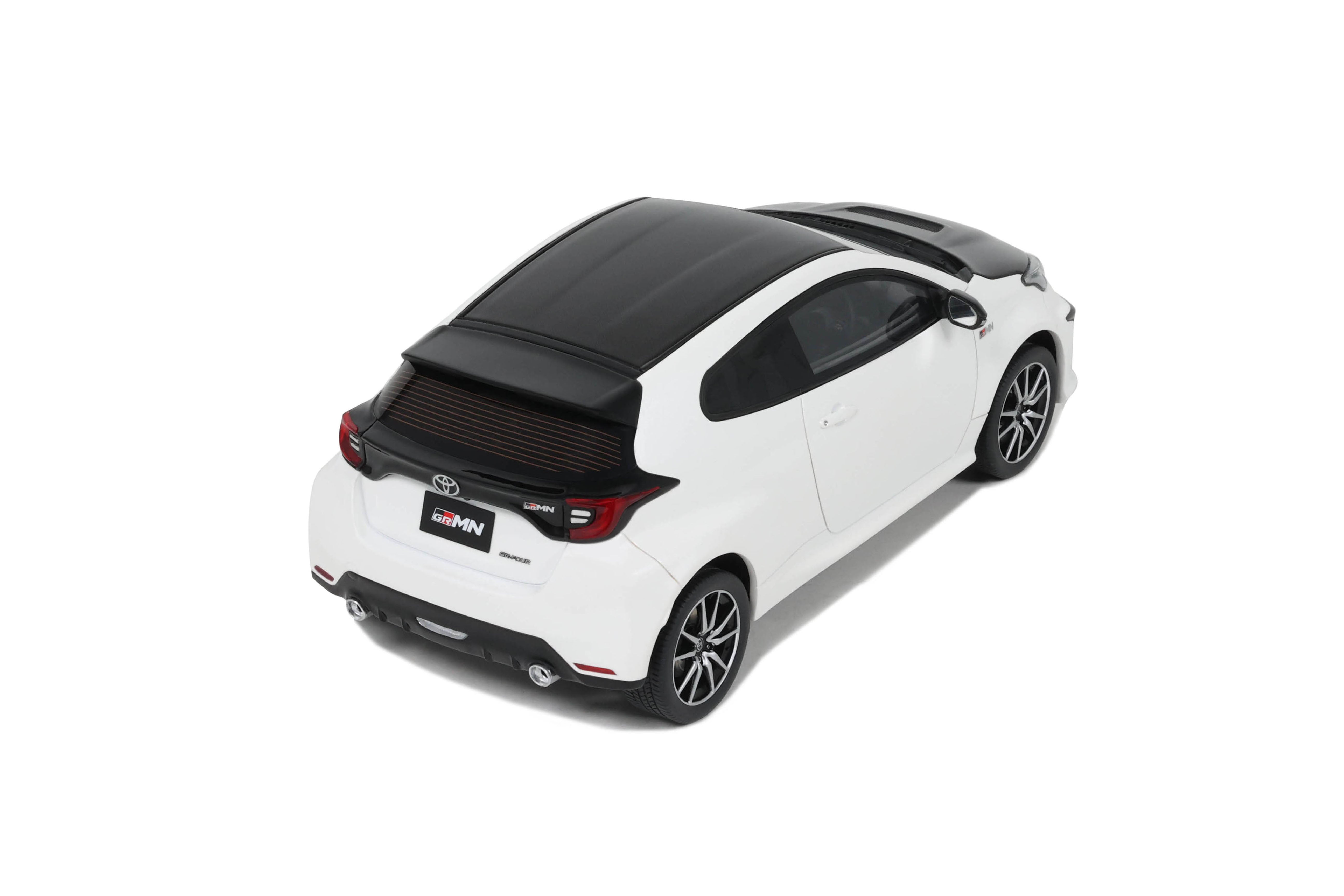OTTO 1:18 Scale Resin - 2022 Toyota Yaris Rally Package, Platinum Whit