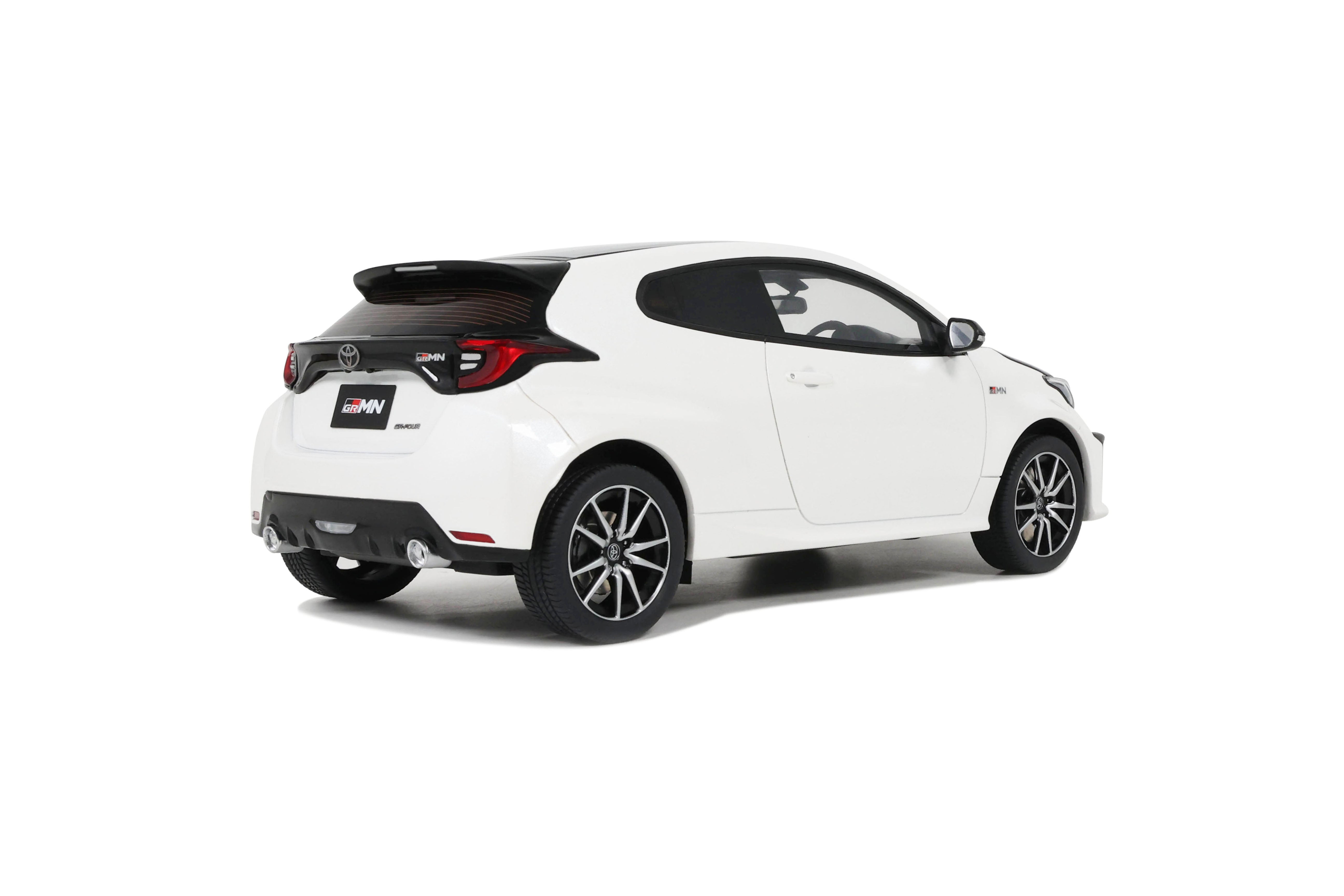 OTTO 1:18 Scale Resin - 2022 Toyota Yaris Rally Package, Platinum Whit