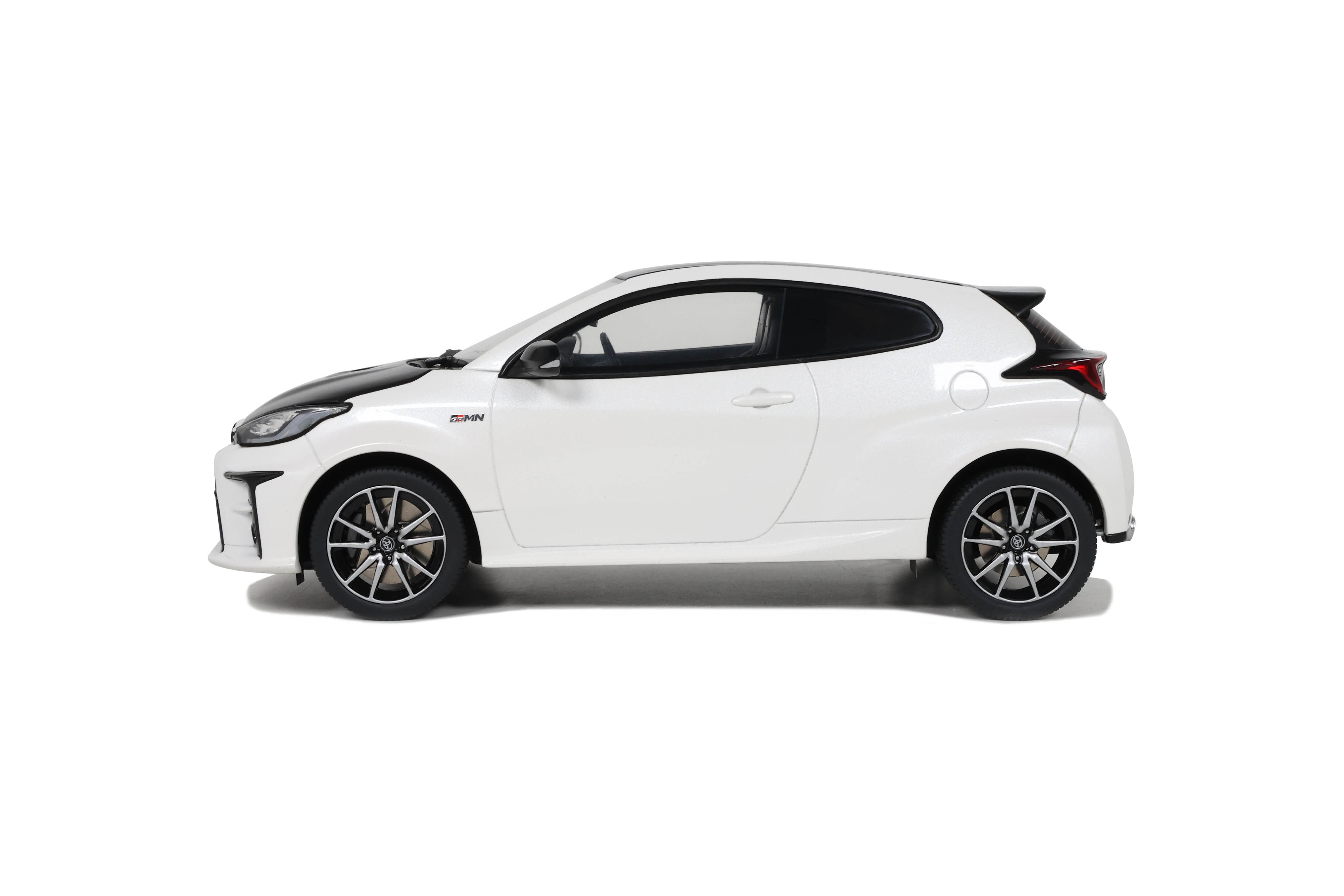 OTTO 1:18 Scale Resin - 2022 Toyota Yaris Rally Package, Platinum White Pearl - OT1071