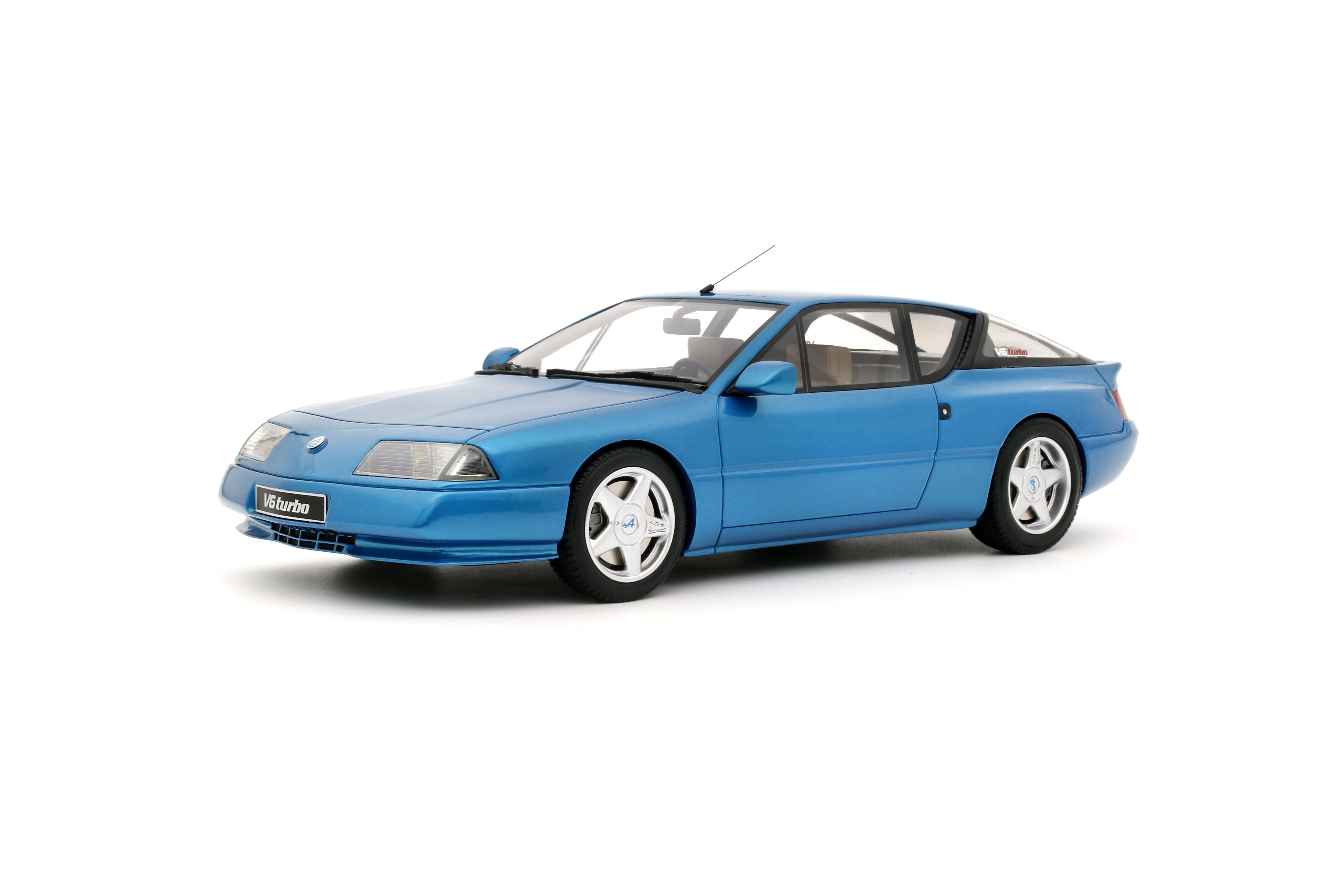 OTTO 1:18 Scale Resin - 1990 Alpine GTA V6 Turbo  - Blue Alpine Metal - OT1146