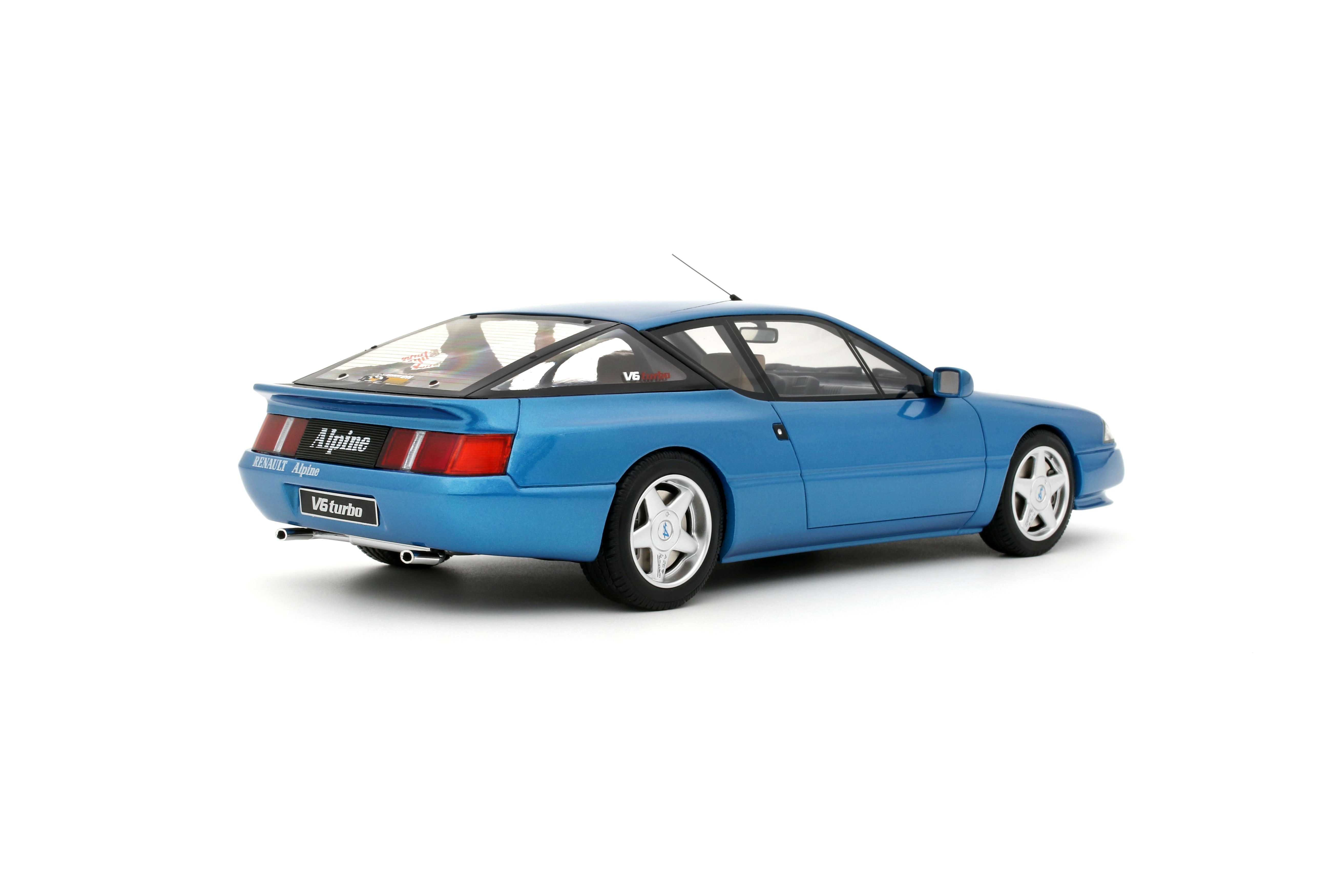 OTTO 1:18 Scale Resin - 1990 Alpine GTA V6 Turbo  - Blue Alpine Metal - OT1146